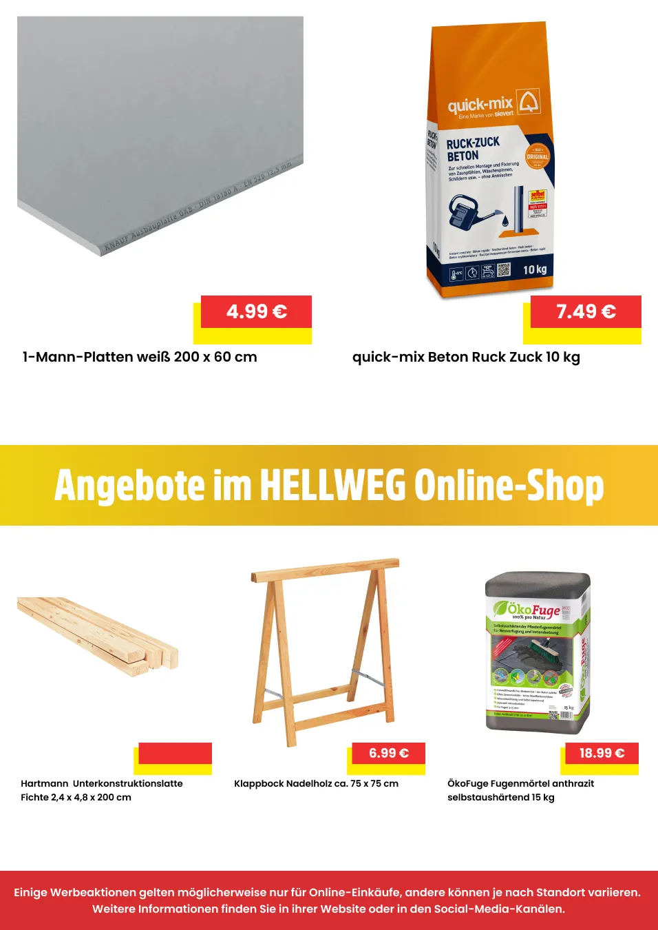  Hellweg Angebote von 5. Juni bis 19. Juni 2026 - Prospekt seite 6