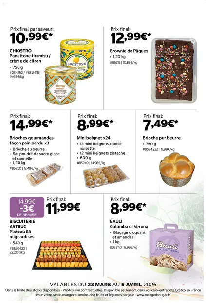 Catalogues Costco du 23 mars au 5 avril 2026 - Catalogue page 6