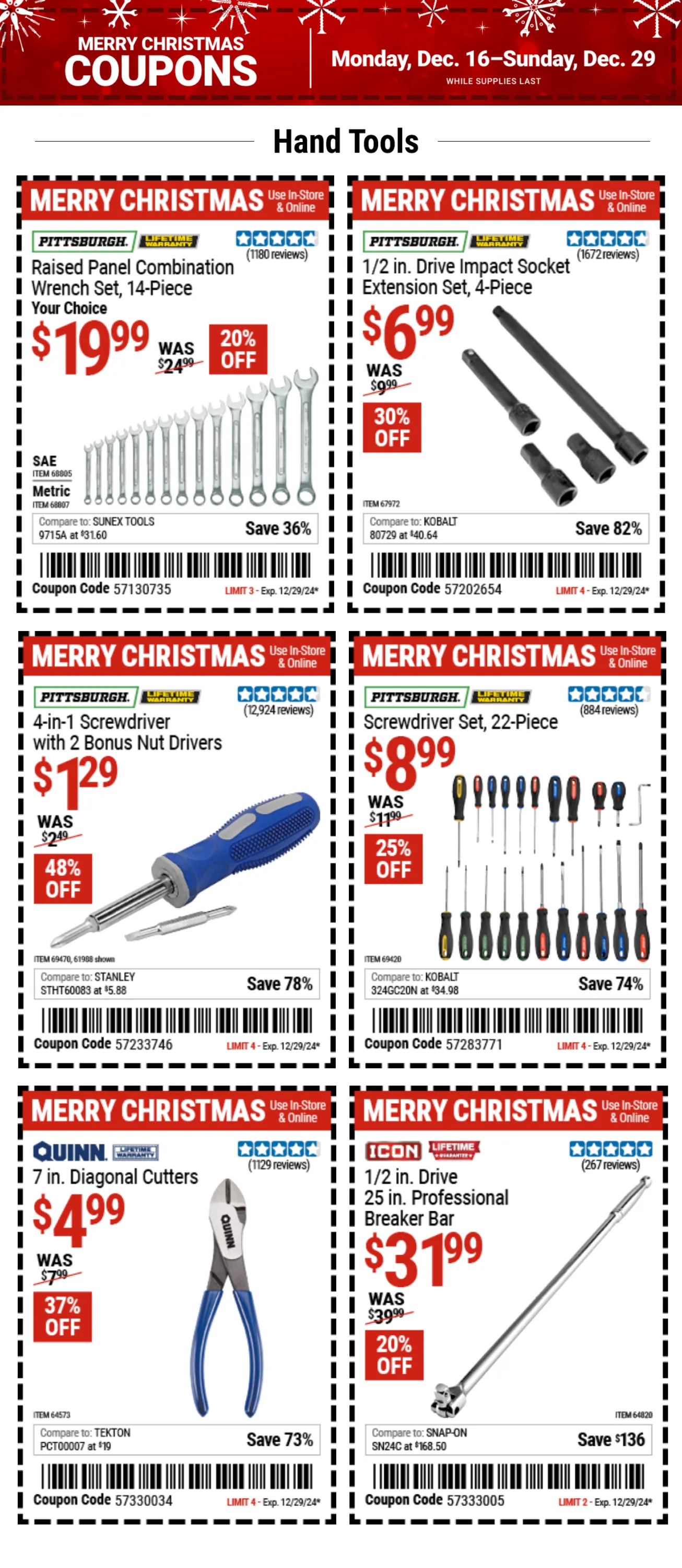 Weekly ad Christmas coupons from December 18 to December 29 2024 - Page 4