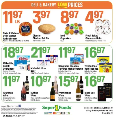 Weekly ad Super 1 Foods Sales from October 22 to October 28 2025 - Page 6