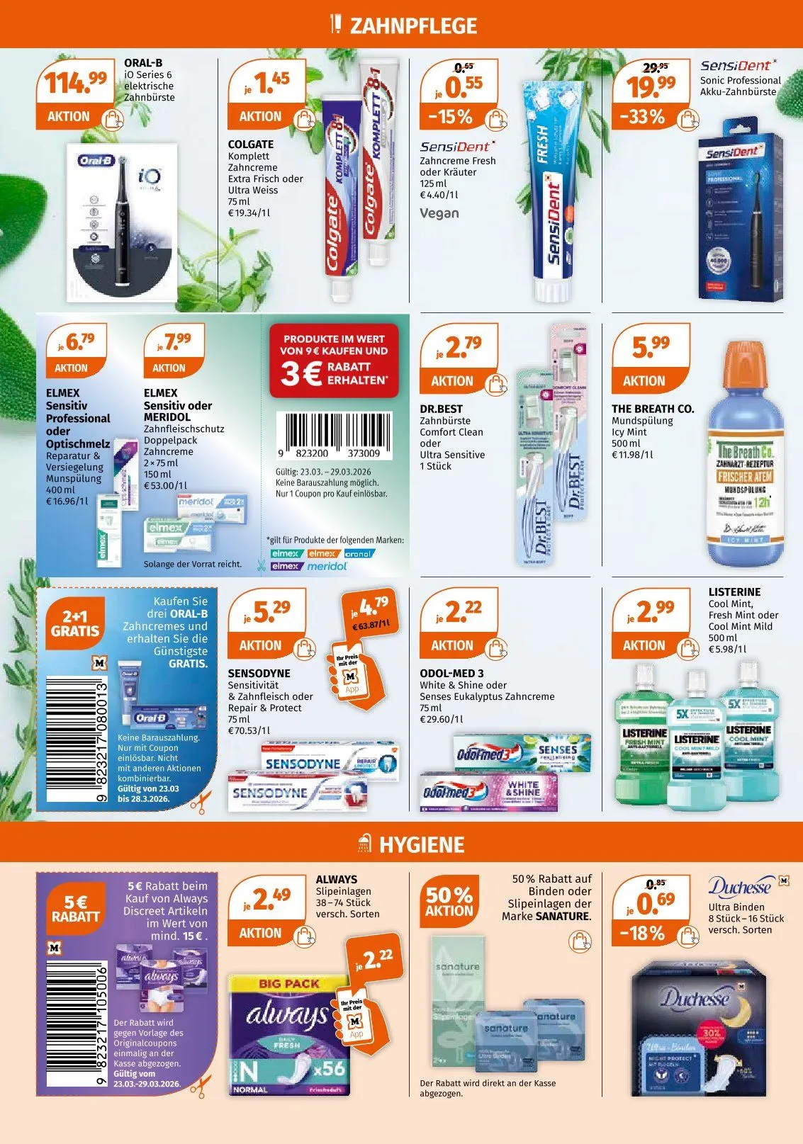 Müller Prospekte von 23. März bis 28. März 2026 - Prospekt seite 6