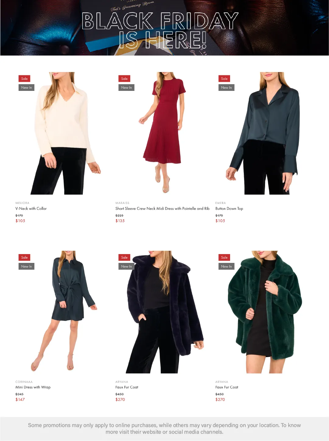 Weekly ad Ted Baker from November 28 to December 11 2025 - Page 5