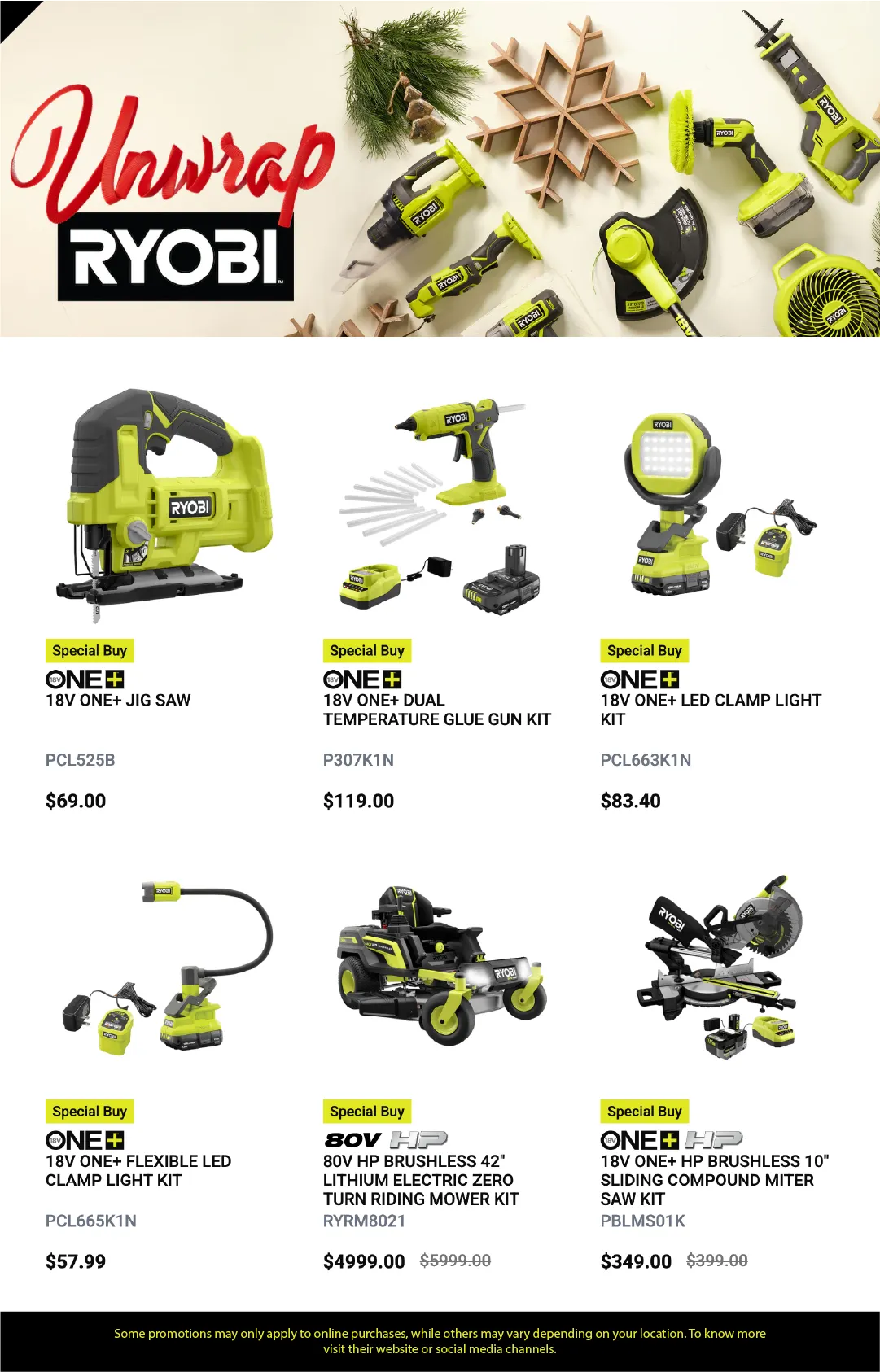Weekly ad Ryobi Sales from November 25 to December 6 2025 - Page 5