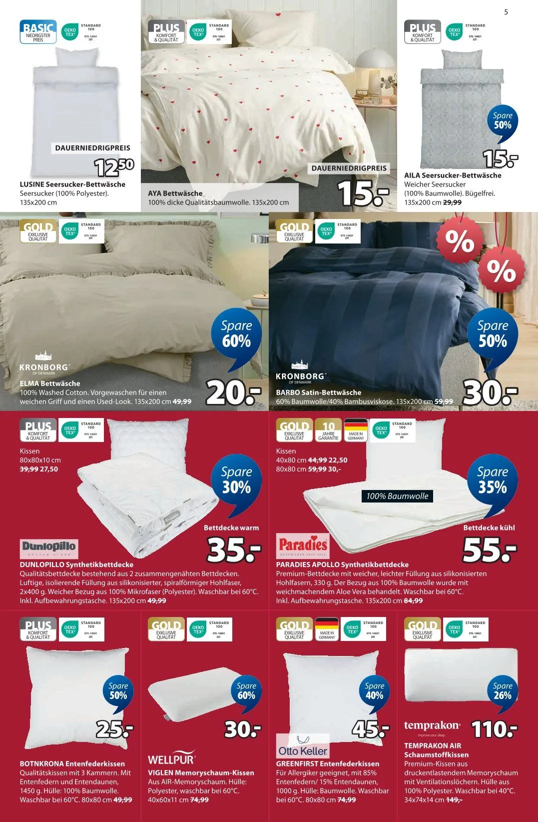 JYSK Aktuelle Angebote von 13. Juli bis 16. Juli 2025 - Prospekt seite 5