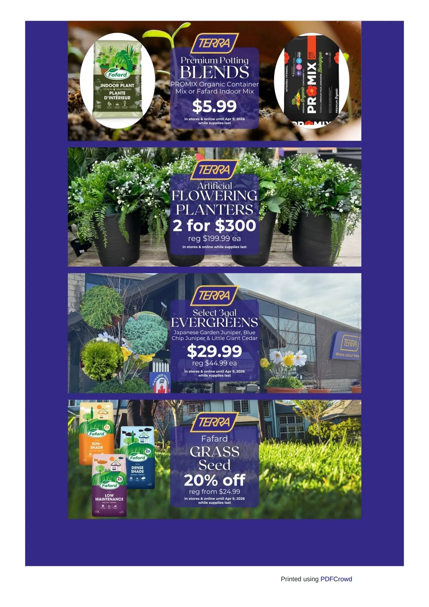 Flyer from April 7 to April 30 2026 - flyer page 5