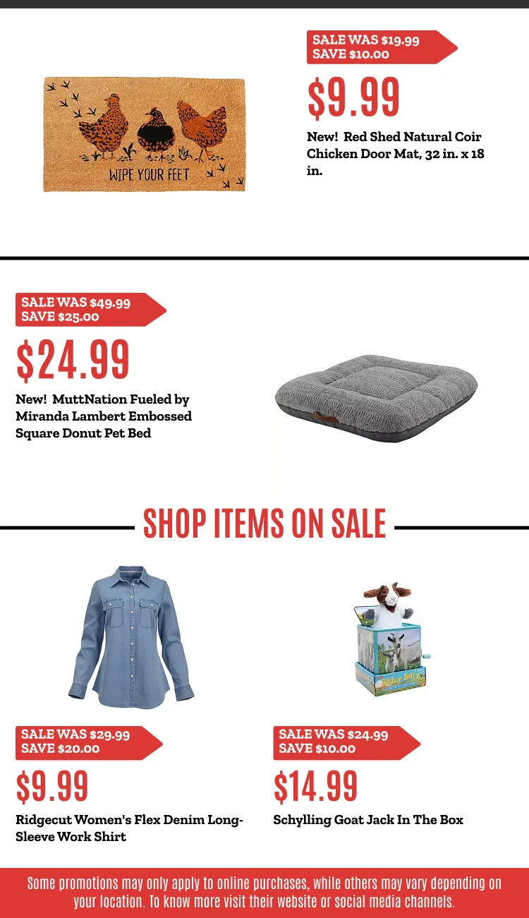 Weekly ad  Tractor Supply Co. Sales from December 30 to January 18 2026 - Page 6