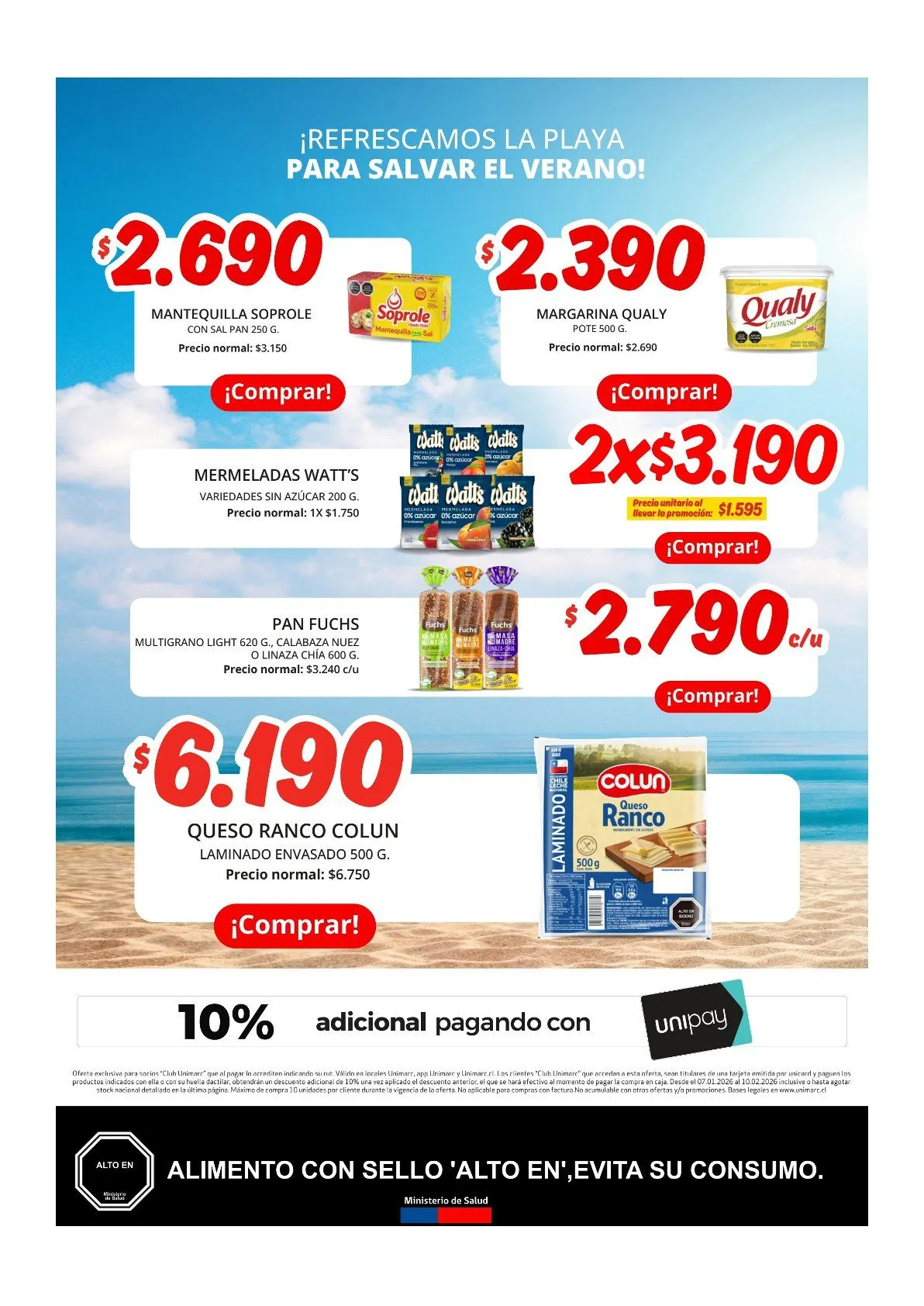 Catálogo de Ofertas en Unimarc 1 de enero al 31 de enero 2026 - Página 6