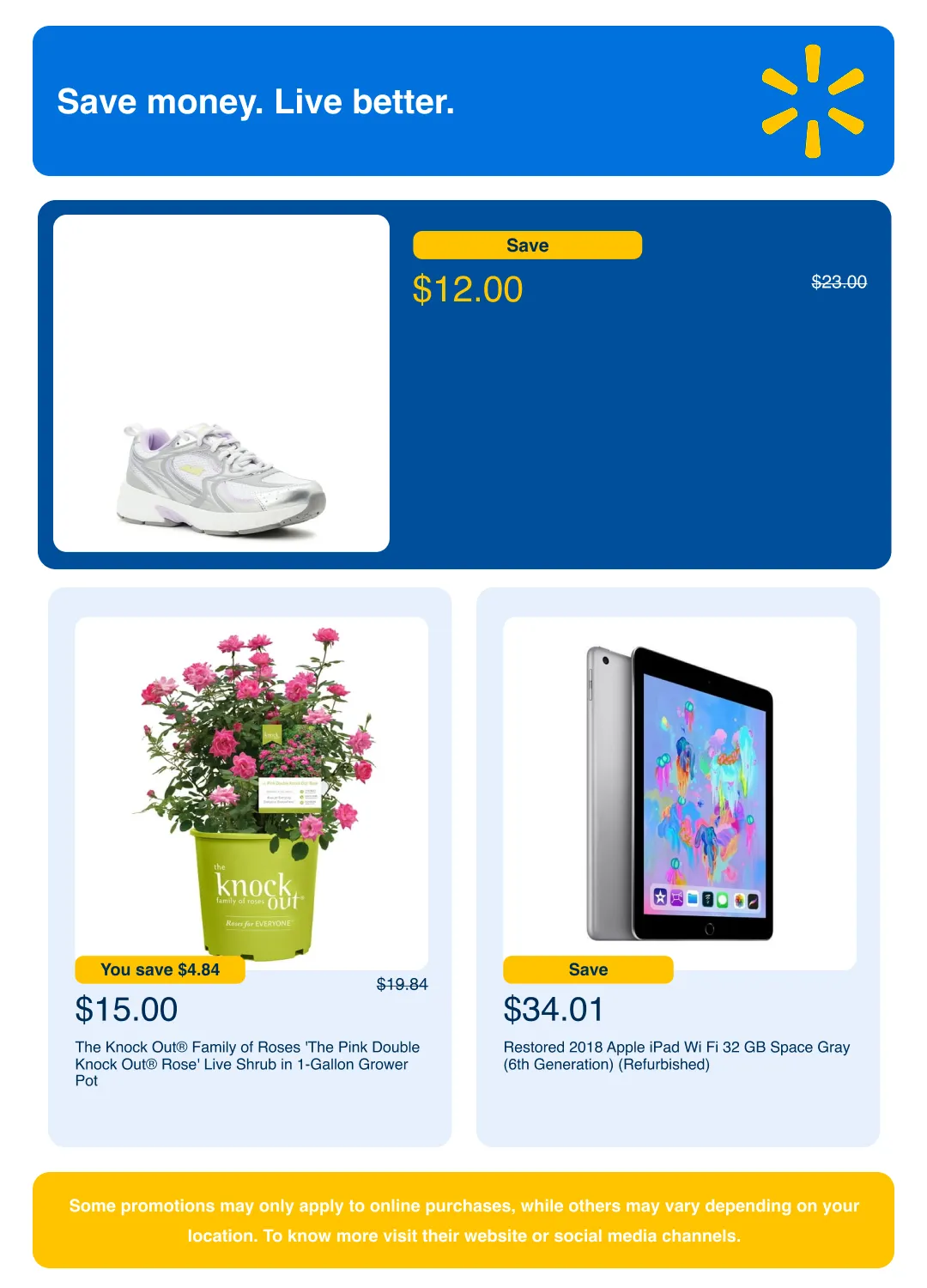Weekly ad Walmart Sales from April 1 to April 20 2026 - Page 6