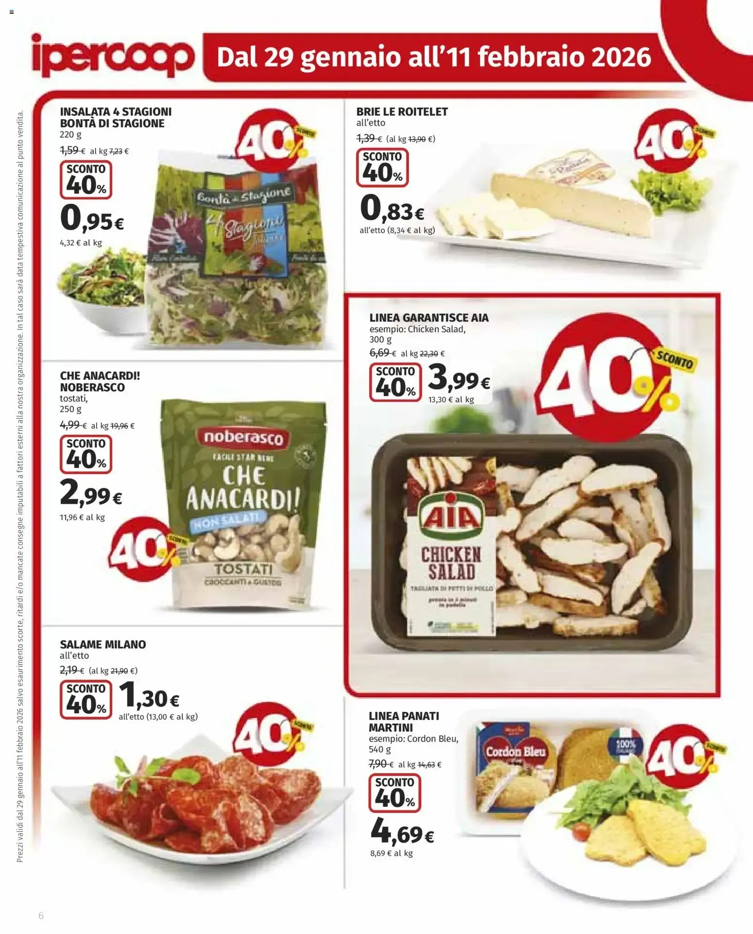 Offerte Ipercoop da 29 gennaio a 11 febbraio di 2026 - Pagina del volantino 6