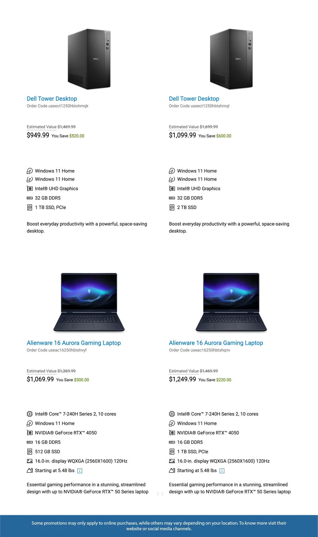 Weekly ad Dell Sales from April 8 to April 28 2026 - Page 5