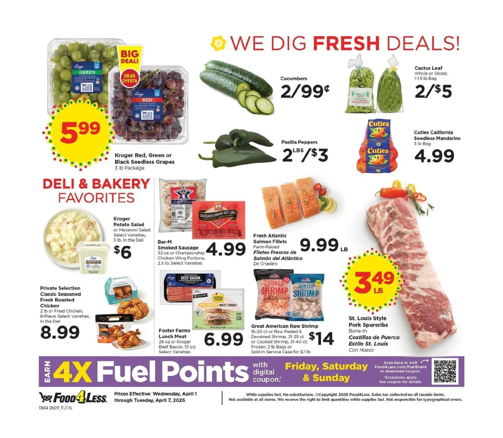 Weekly ad  Food 4 Less Sales from April 1 to April 7 2026 - Page 6