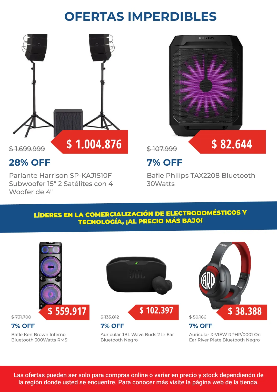 Ofertas de Ofertas Casa del Audio 3 de julio al 22 de julio 2026 - Página 6 del catálogo