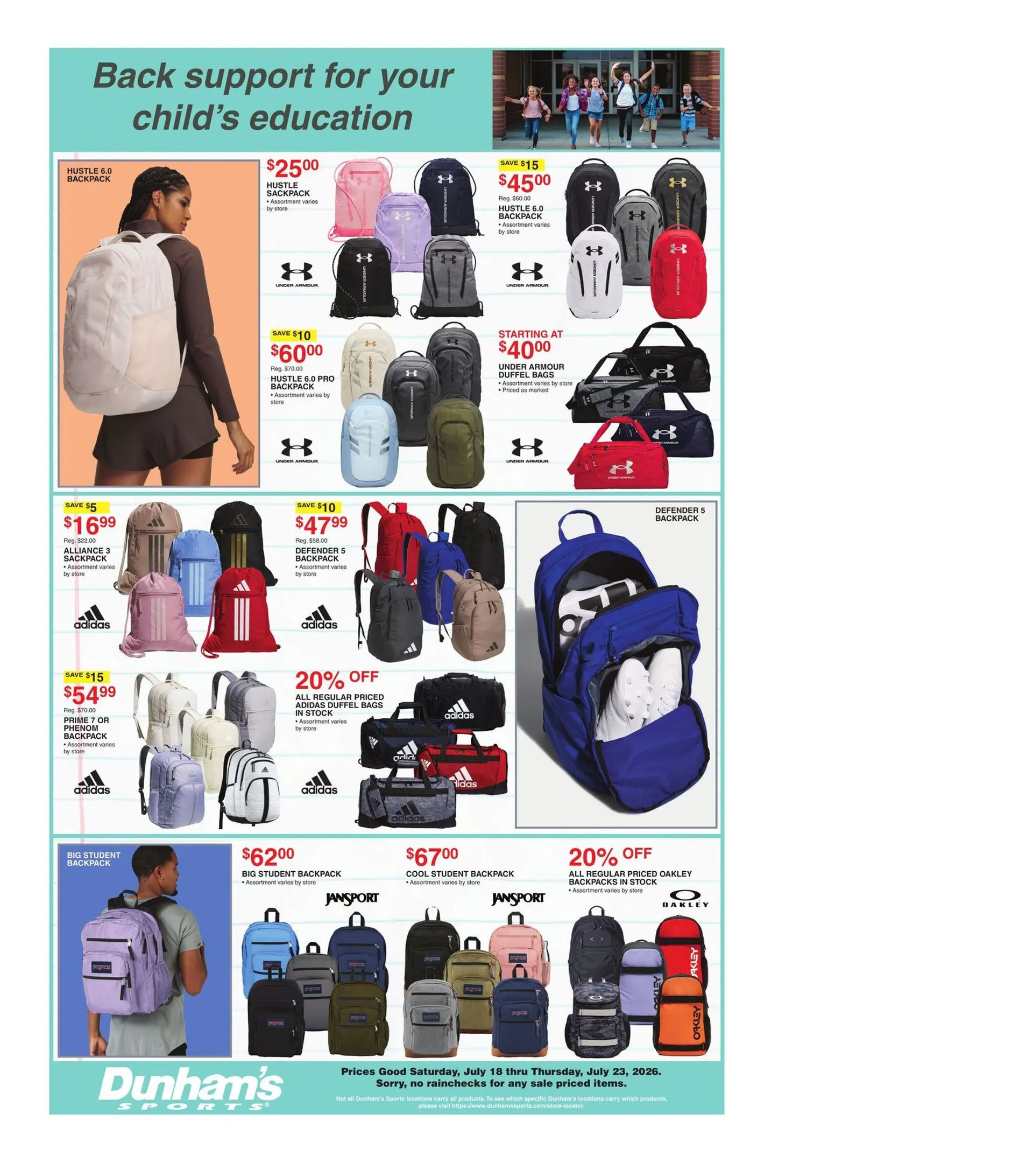 Weekly ad Dunham's Sports Sales from July 18 to July 23 2026 - Page 6