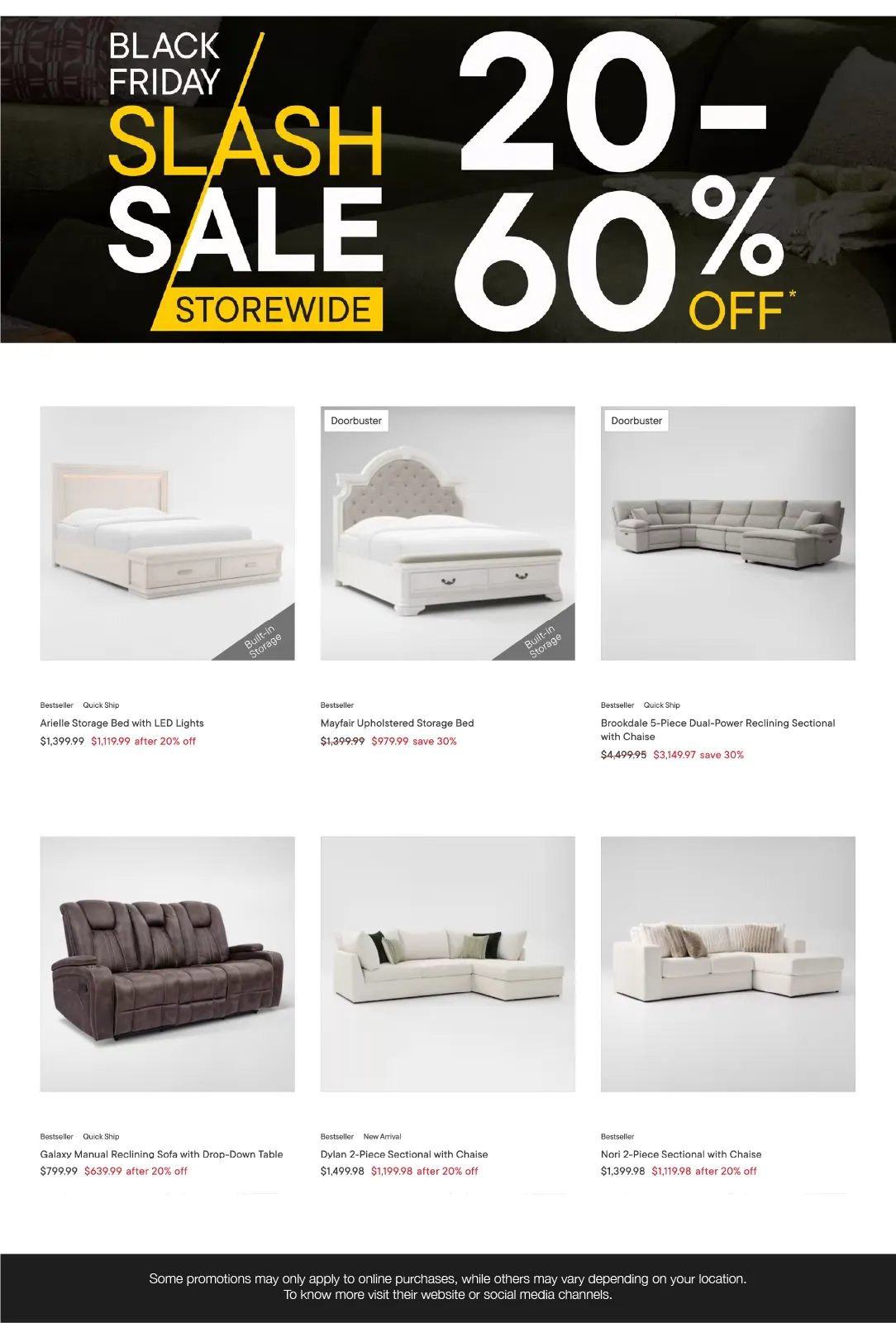 Weekly ad American Signature Furniture Sales from November 25 to December 6 2025 - Page 5