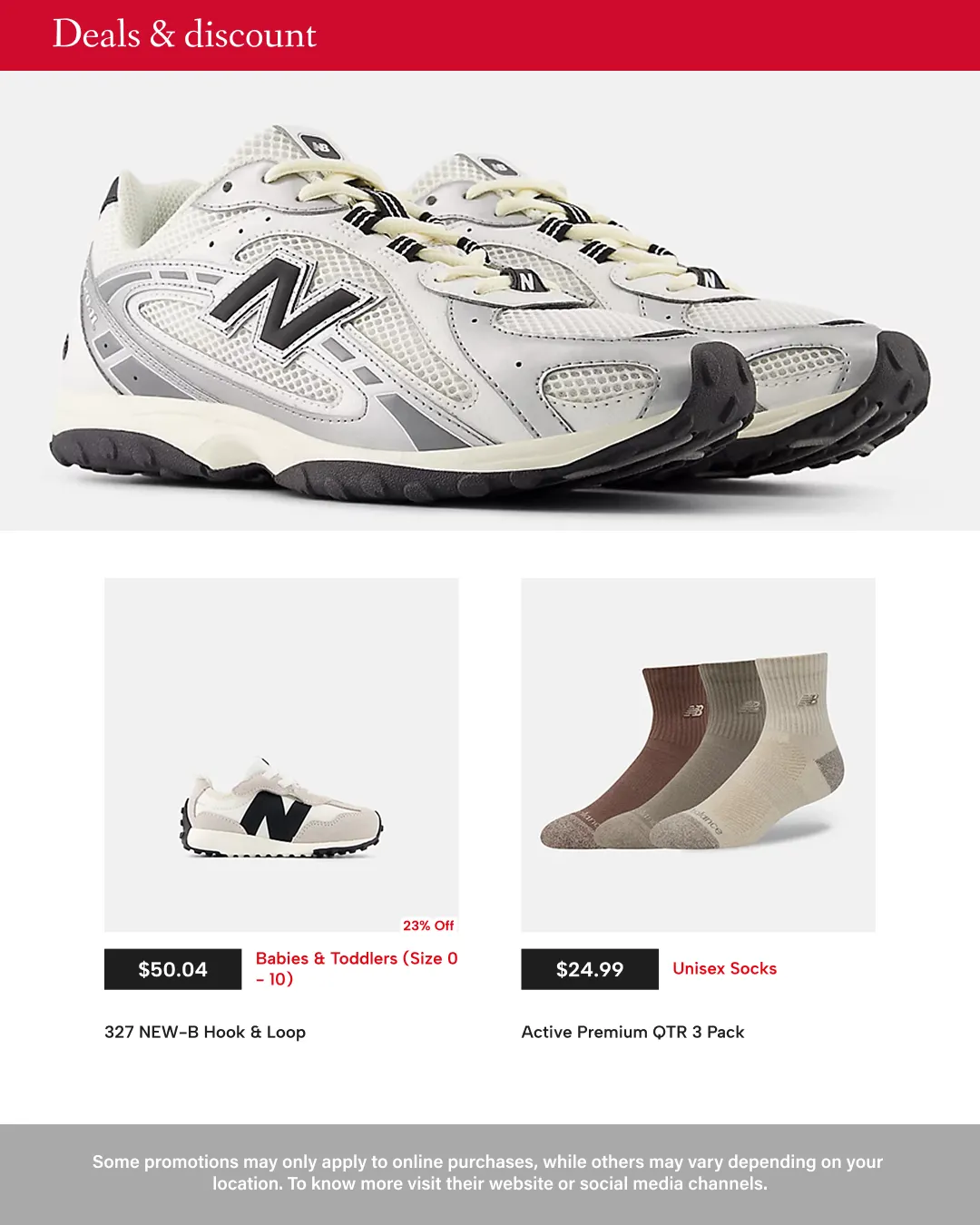 Weekly ad  New Balance Sales from June 22 to July 6 2026 - Page 6
