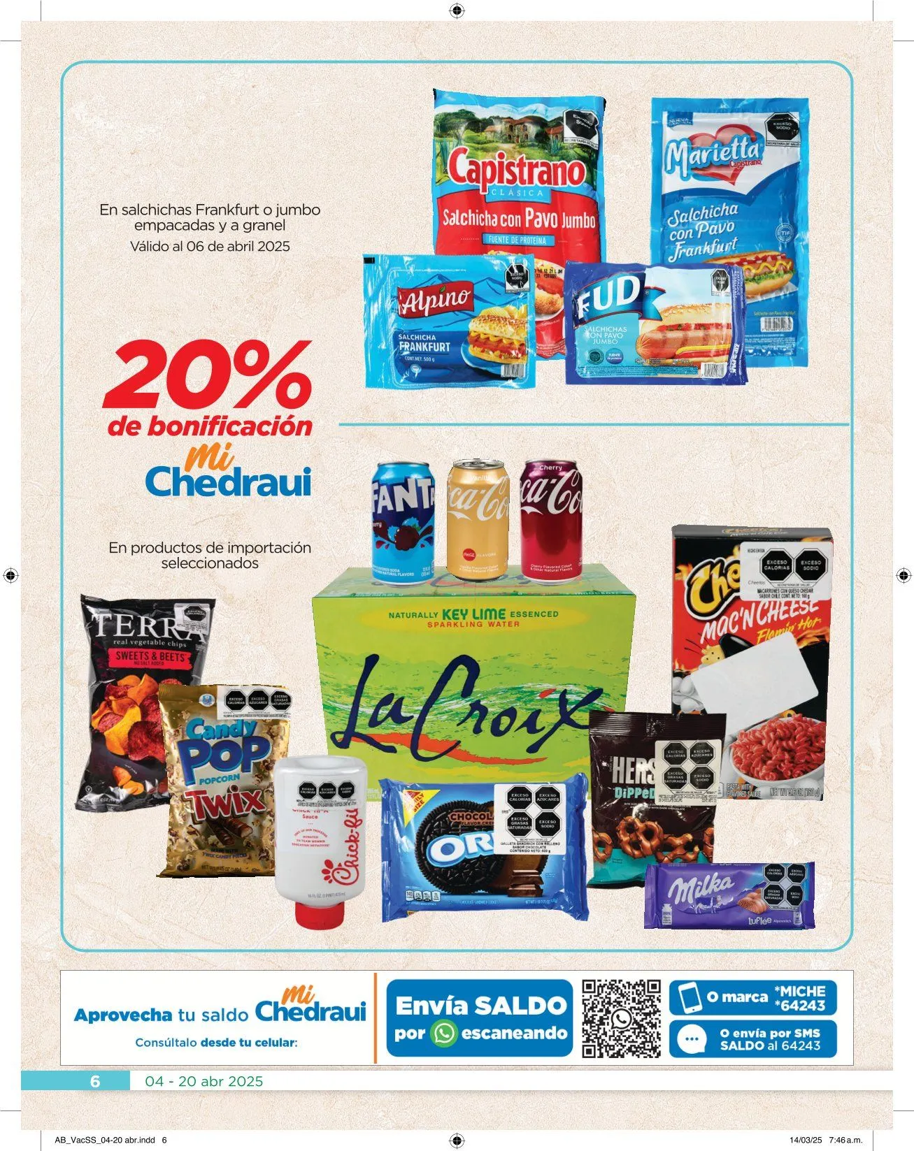 Catálogo de Chedraui Ofertas 8 de abril al 20 de abril 2025 - Pagina 6