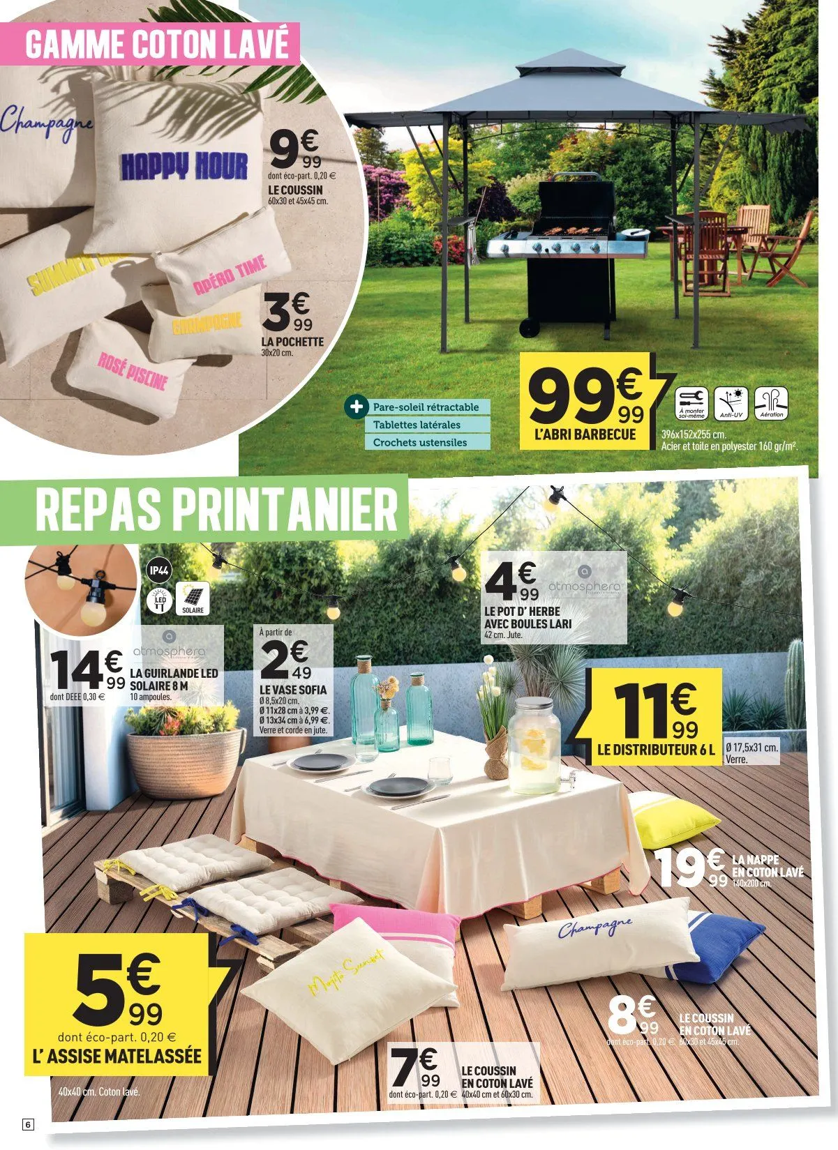 DÉCO DU PRINTEMPS du 14 avril au 27 avril 2025 - Catalogue page 6