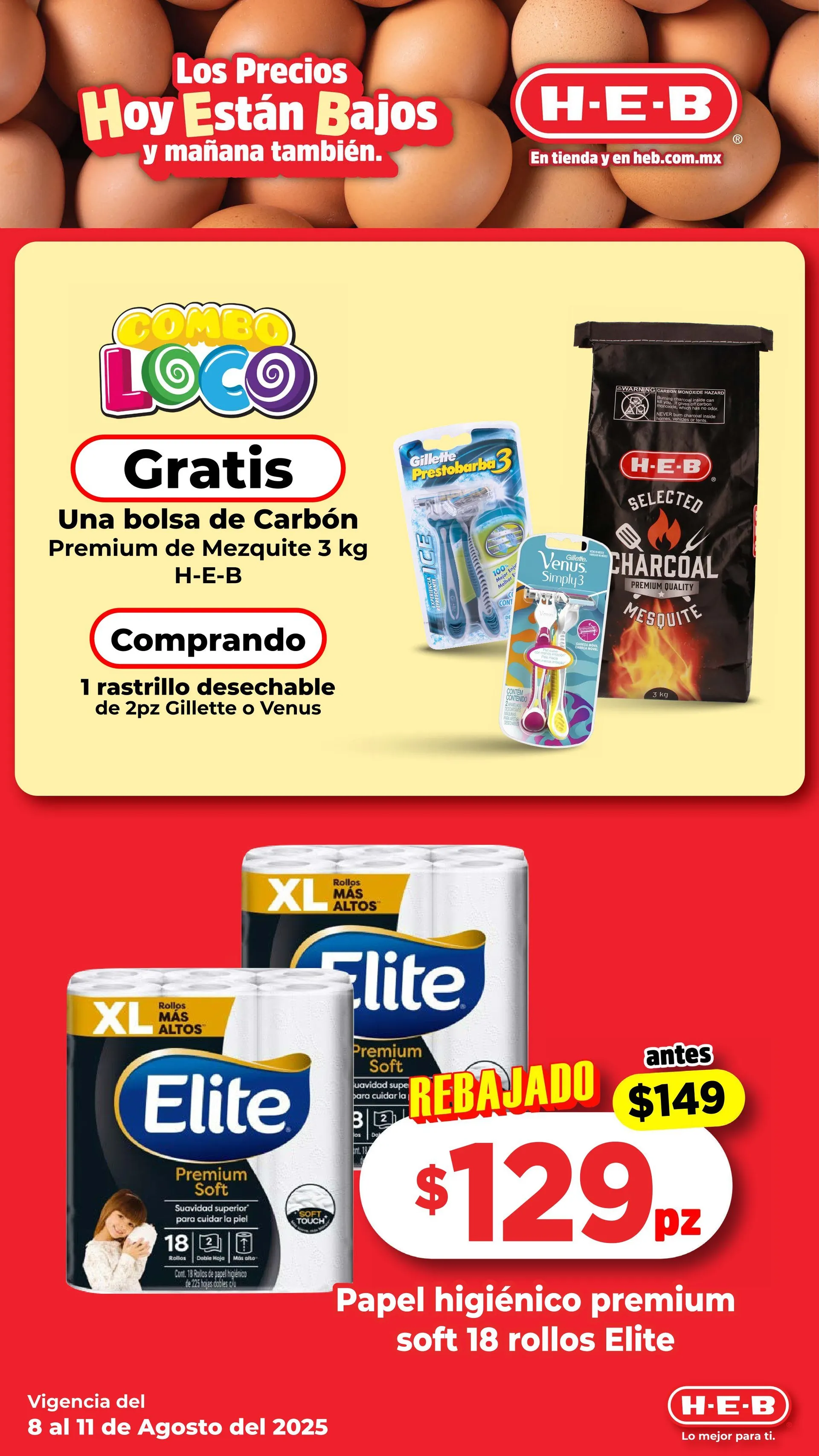Catálogo de H-E-B logo de catálogo  8 de agosto al 12 de agosto 2025 - Pagina 6