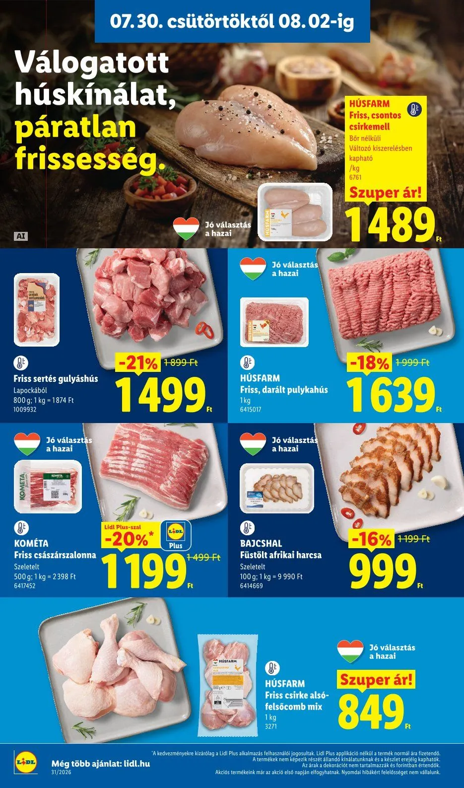 Katalógus Lidl  július 30.-tól augusztus 8.-ig 2026. - Oldal 6
