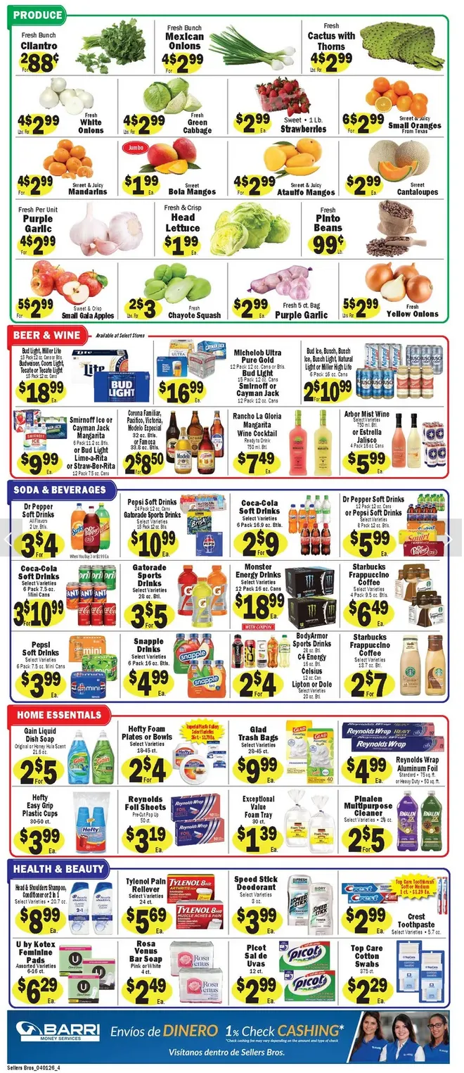 Weekly ad Sellers Bros Sale from April 1 to April 7 2026 - Page 6