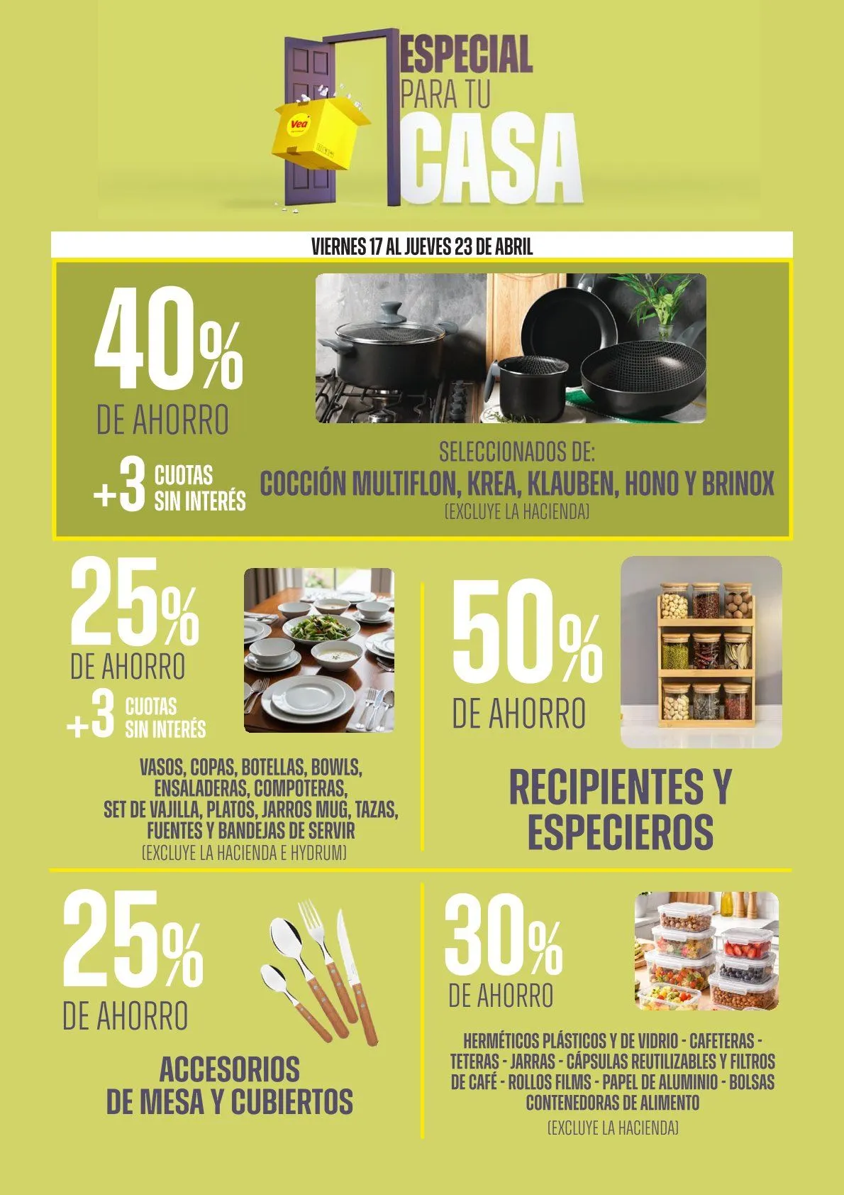 Ofertas de Vea Ofertas 17 de abril al 23 de abril 2026 - Página 6 del catálogo