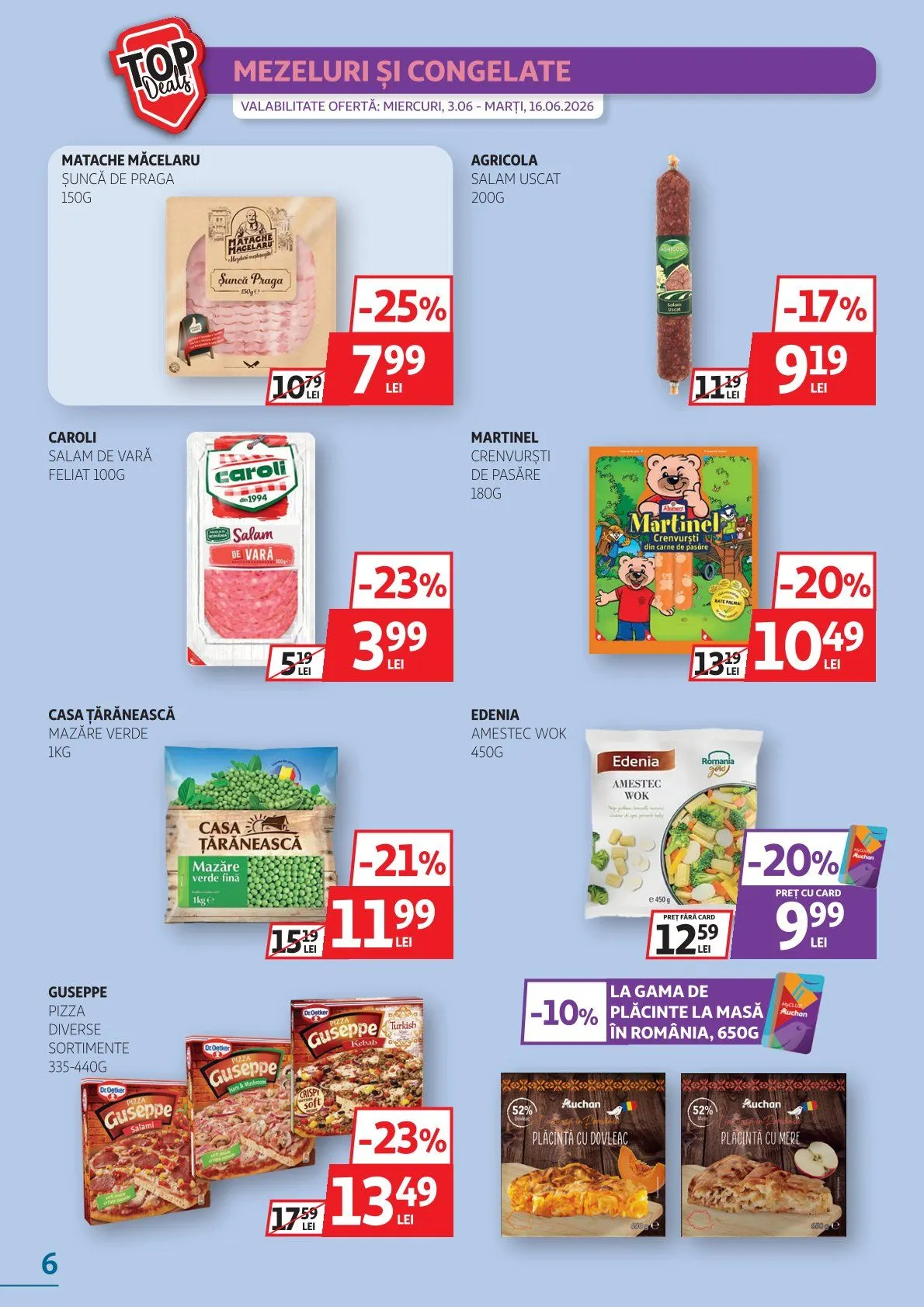 Catalog Auchan  de la 3 iunie până la 16 iunie 2026 - Revista Pagina 6
