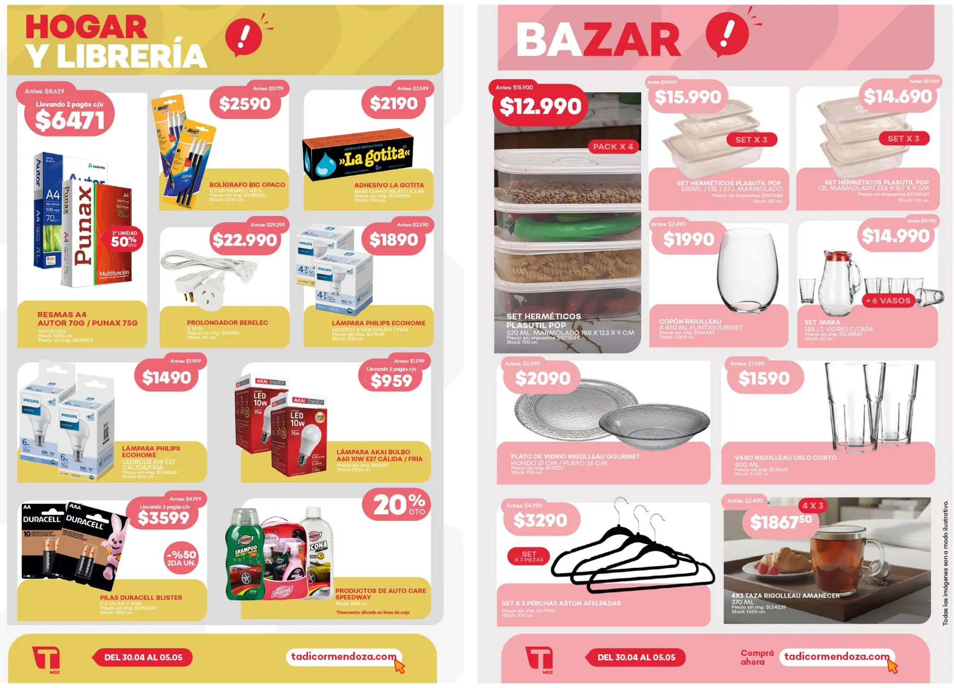 Ofertas de Ofertas Supermercados Tadicor  30 de abril al 5 de mayo 2026 - Página 6 del catálogo