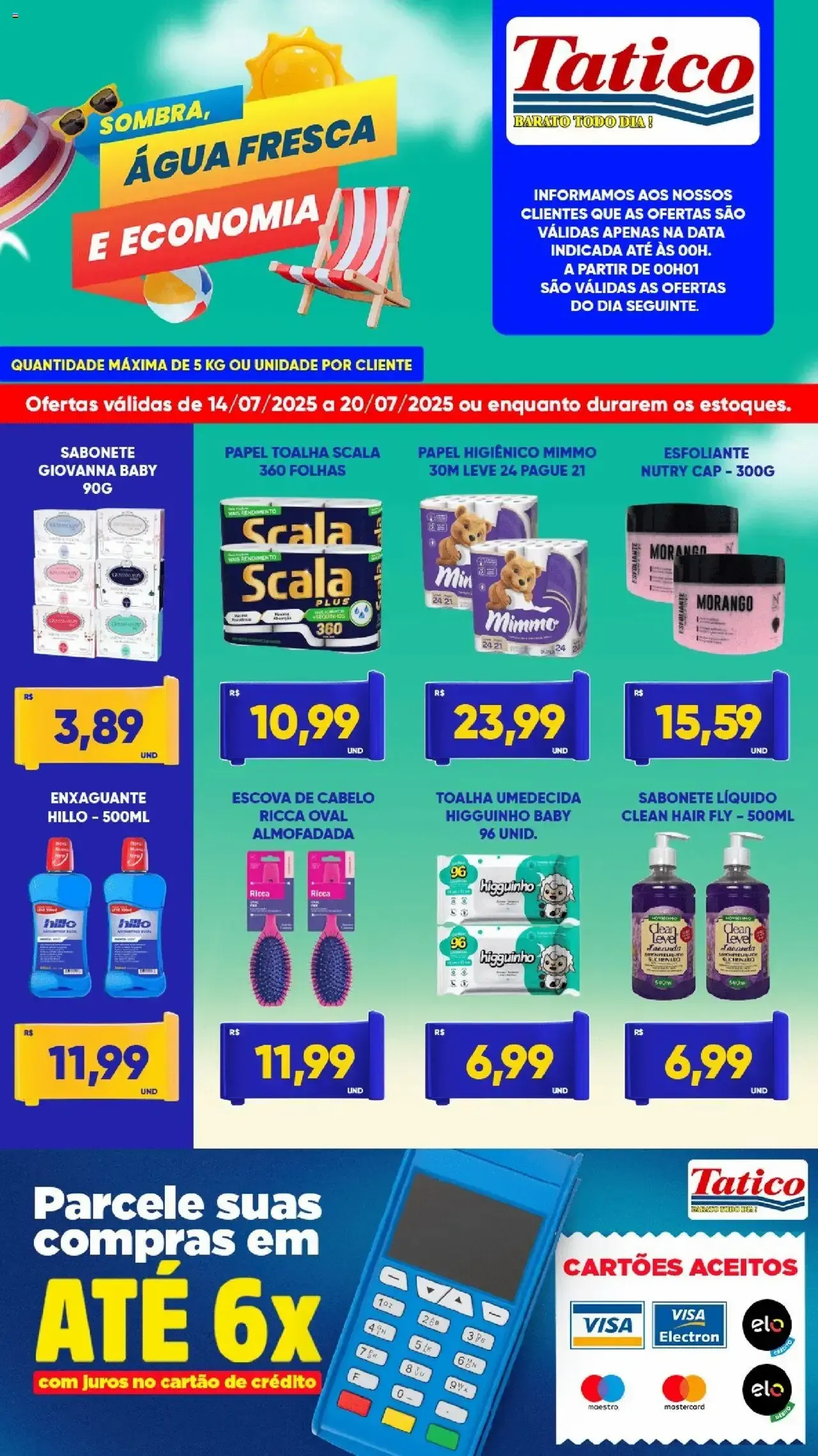 Encarte de Folhetos Tatico 14 de julho até 21 de julho 2025 - Pagina 6