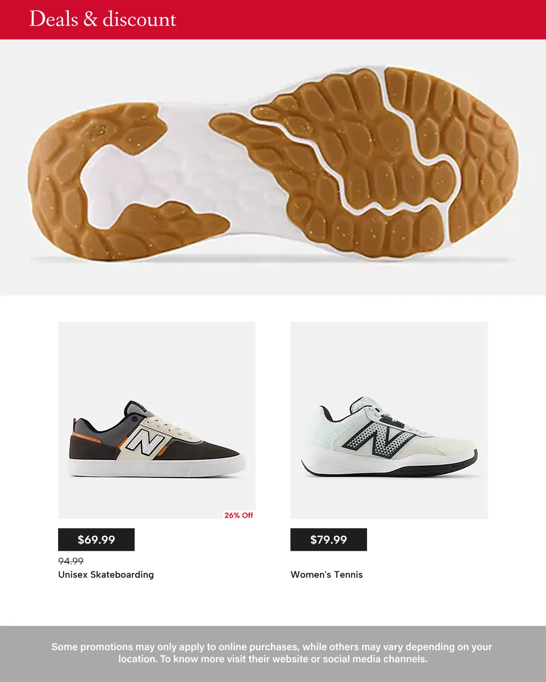 Weekly ad  New Balance Sales from March 27 to April 15 2026 - Page 6