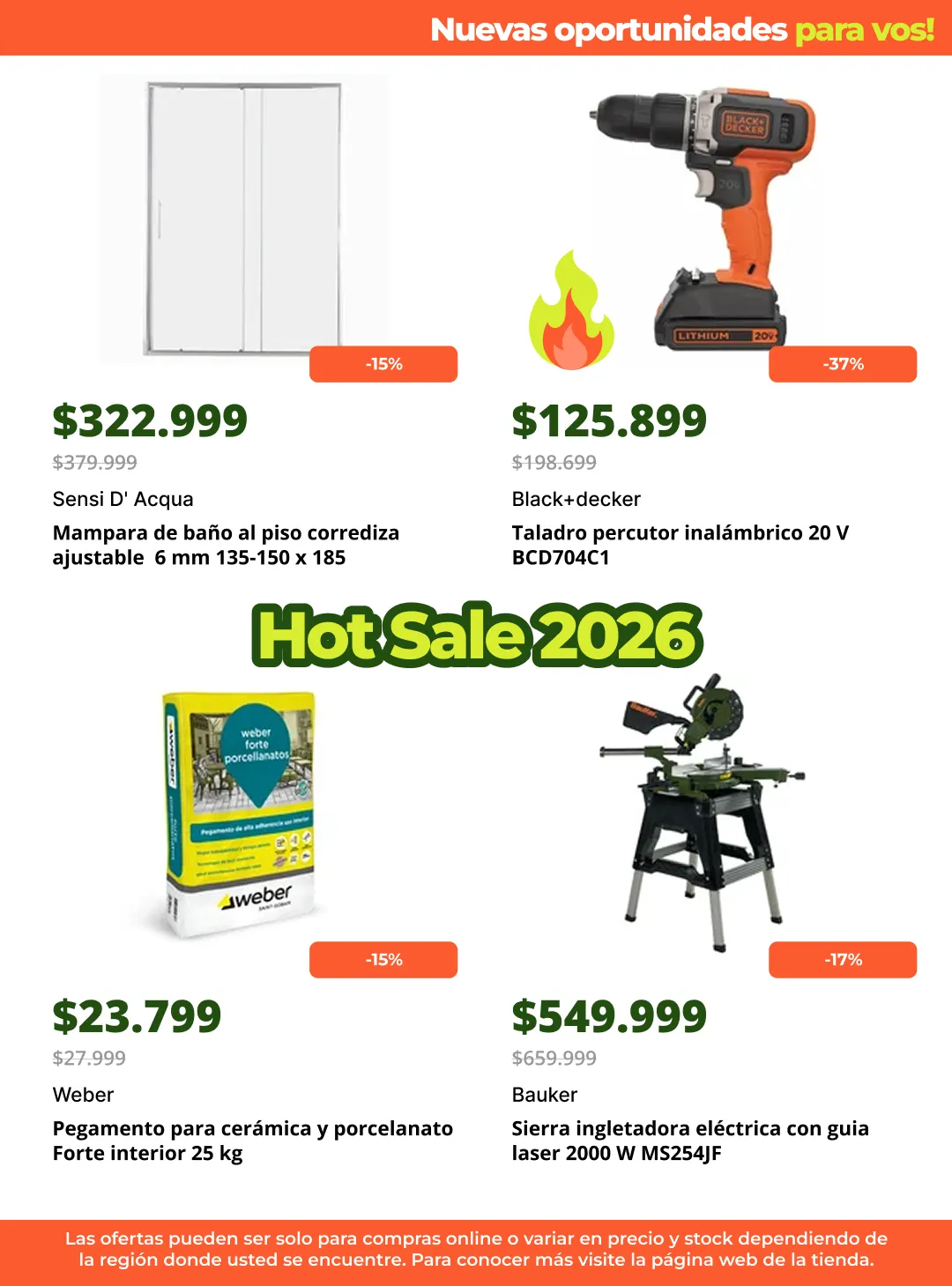 Ofertas de SODIMAC Ofertas 11 de mayo al 30 de mayo 2026 - Página 6 del catálogo