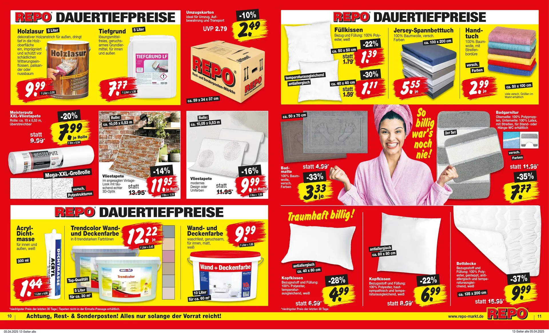 Repo Markt Angebote von 7. April bis 12. April 2025 - Prospekt seite 6