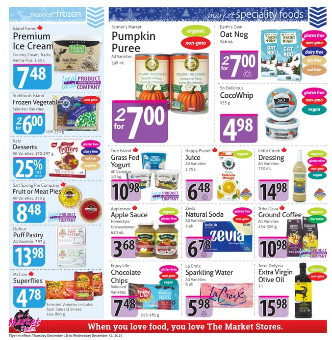 The Market Stores Sales from December 18 to December 31 2025 - flyer page 6