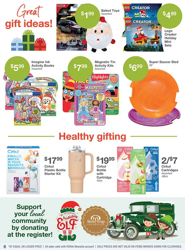 Weekly ad Kinney Drugs Sales from December 7 to December 13 2025 - Page 6