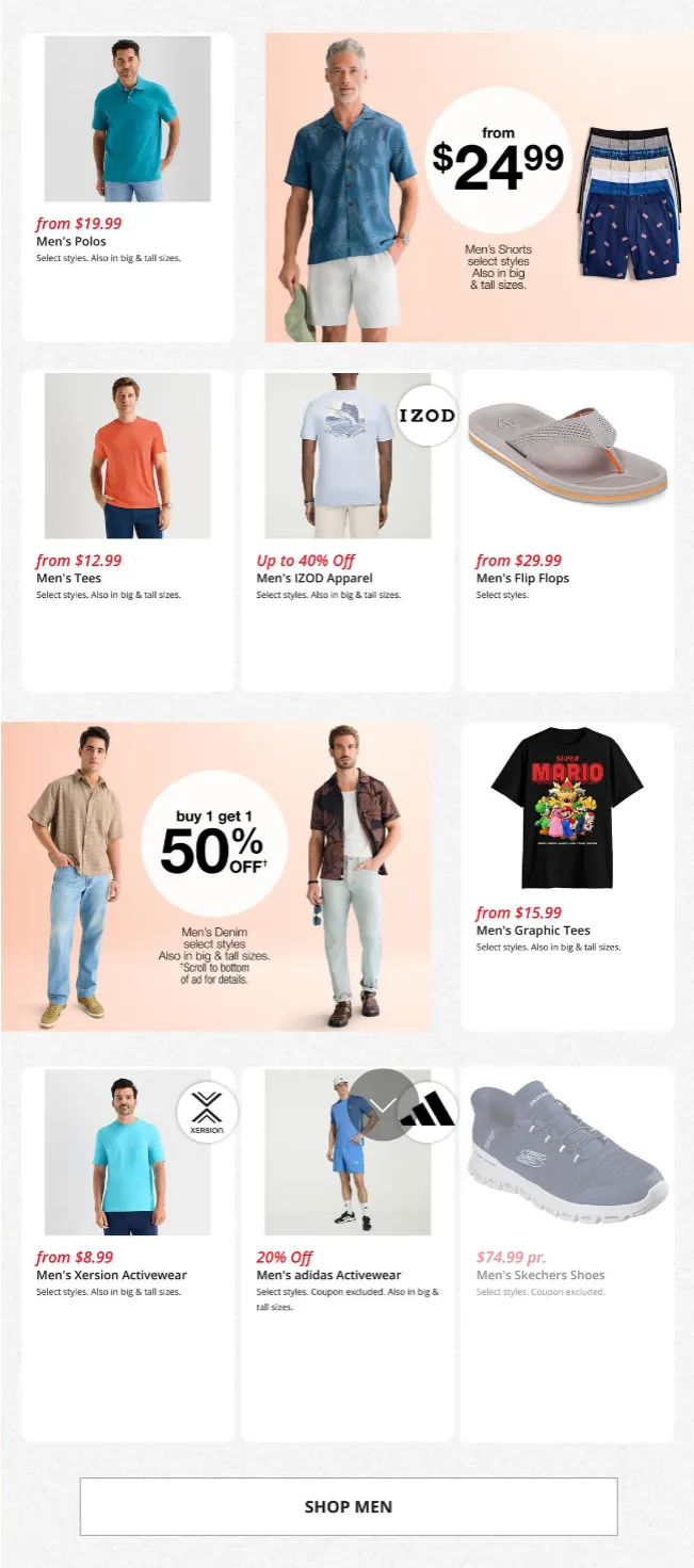 Weekly promotion JCPenney Sales spanning from May 26 to May 31 2026 - Page 6 for Catalogue 365