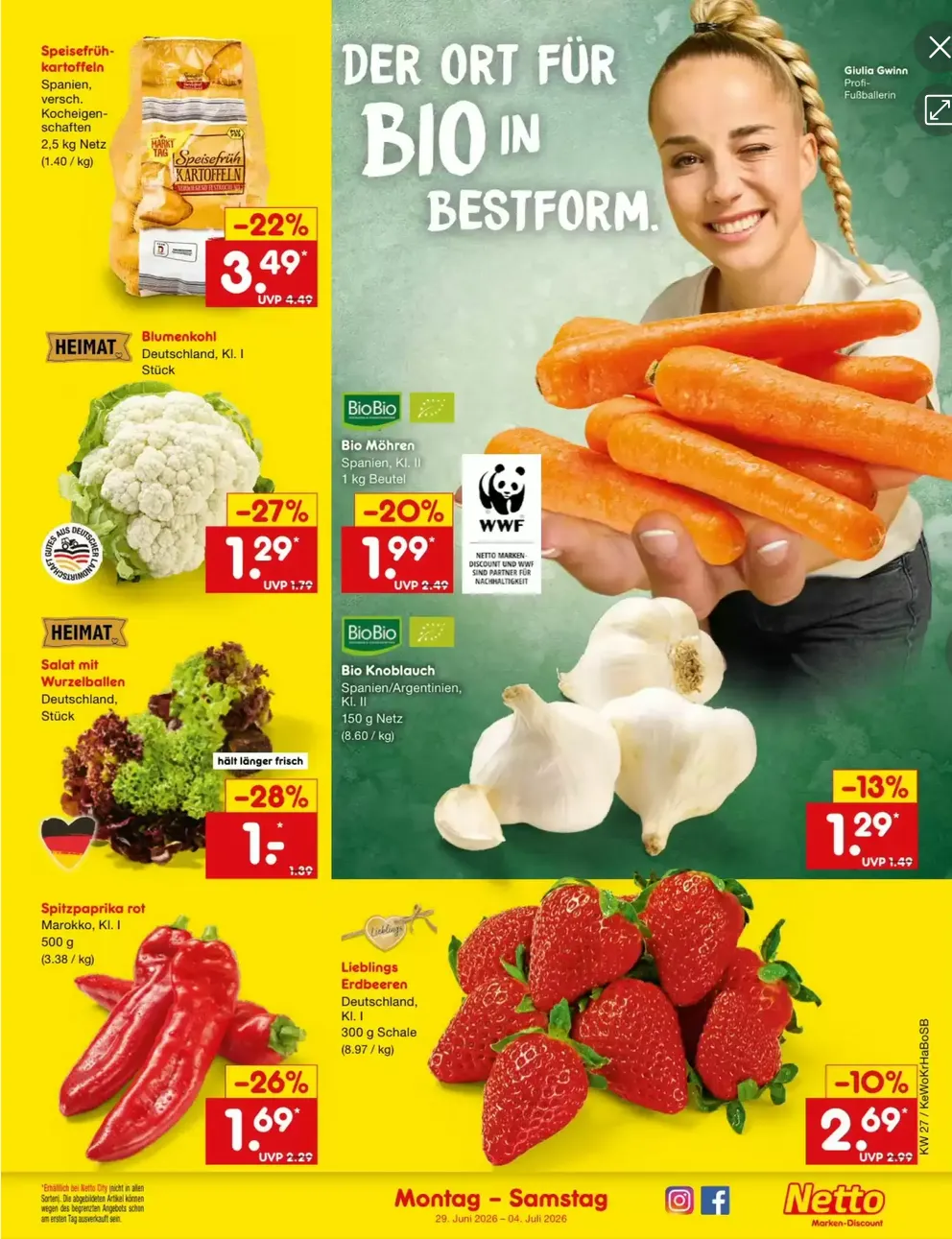 Netto Marken-Discount folders van 29 juni tot 4 juli 2026 - Folder pagina 6