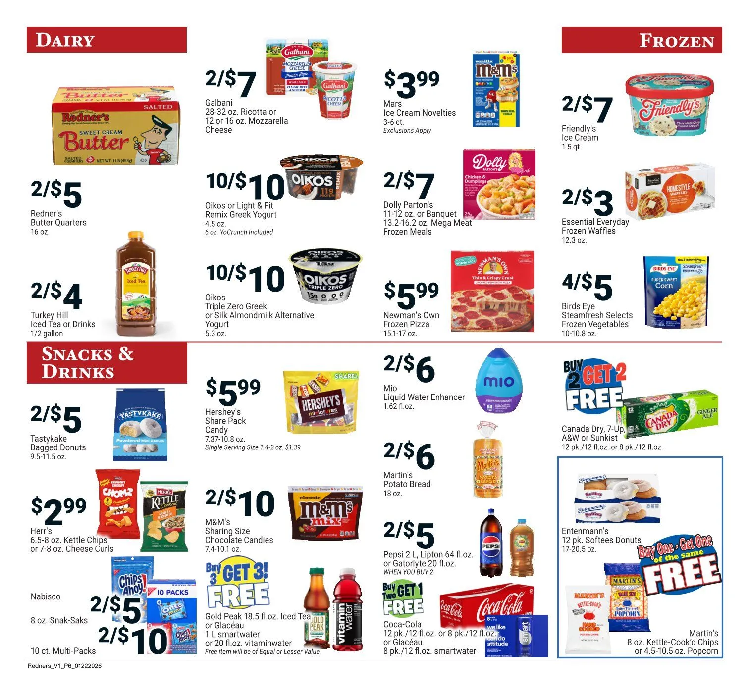 Weekly ad Redner's Market Sales from January 22 to January 28 2026 - Page 6