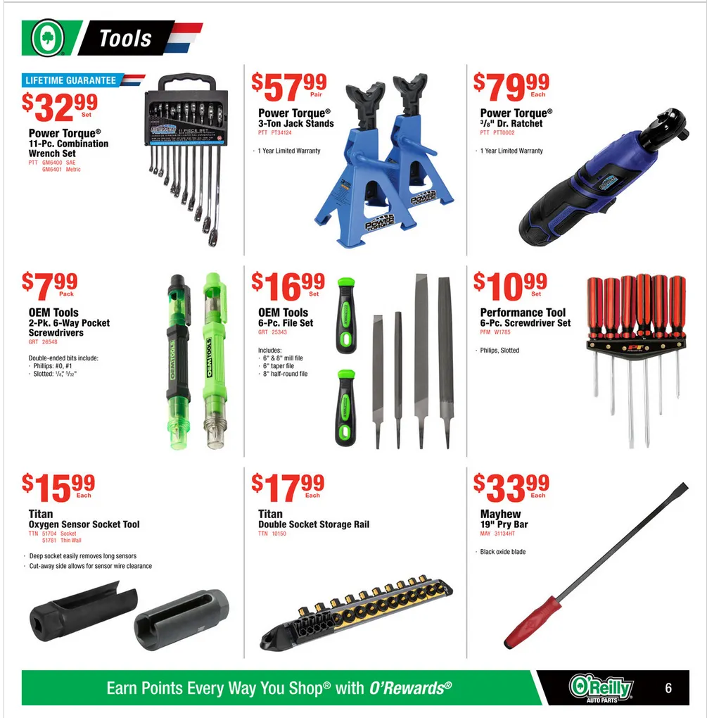 Weekly ad O'Reilly Auto Parts Sales from May 27 to June 3 2026 - Page 6