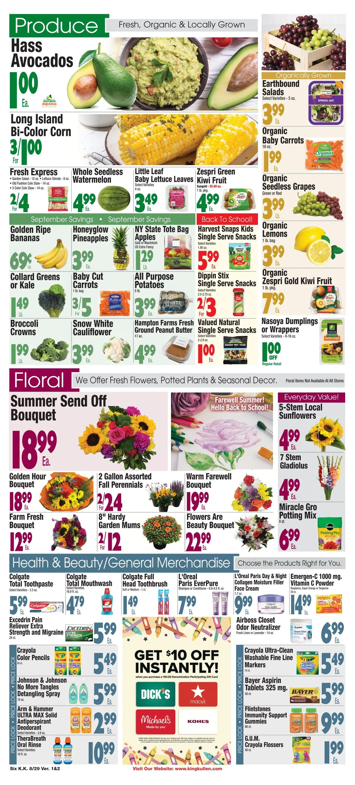 Weekly ad King Kullen Sales from August 29 to September 4 2025 - Page 6