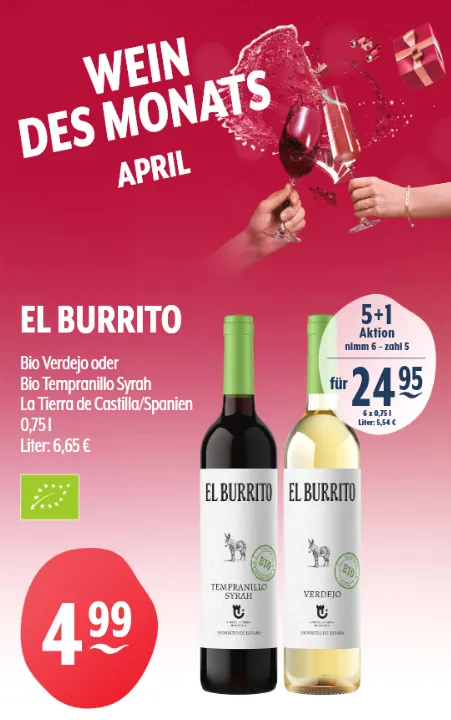 Getränke Huster Prospekte  von 20. April bis 25. April 2026 - Prospekt seite 6