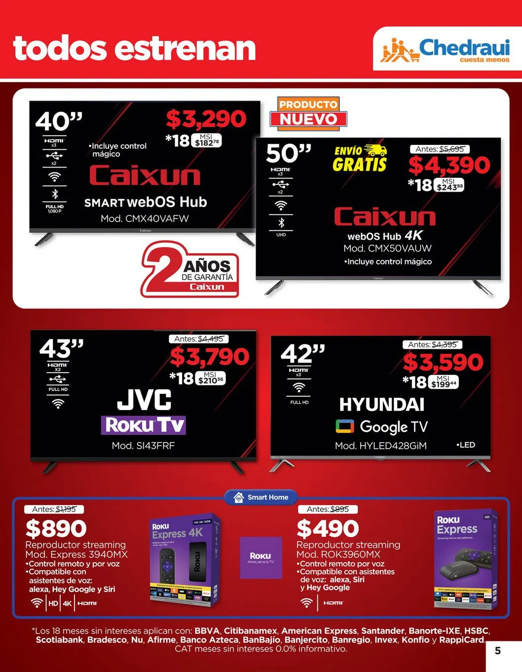 Catálogo de Ofertas imperdibles de Buen Fin 15 de noviembre al 18 de noviembre 2024 - Pagina 5