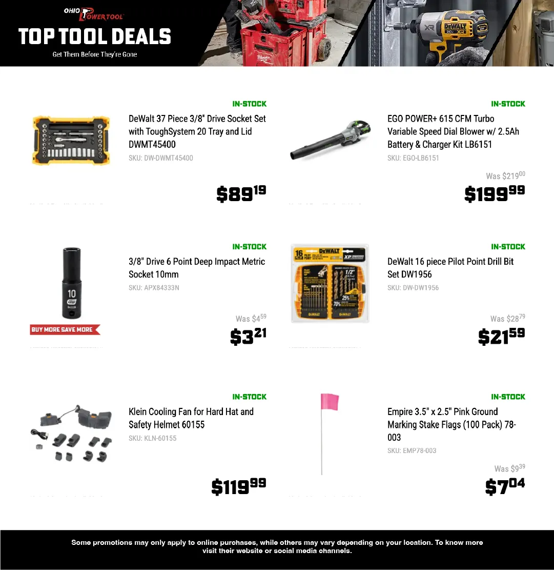 Weekly ad Ohio Power Tool Sales from April 7 to April 27 2026 - Page 5