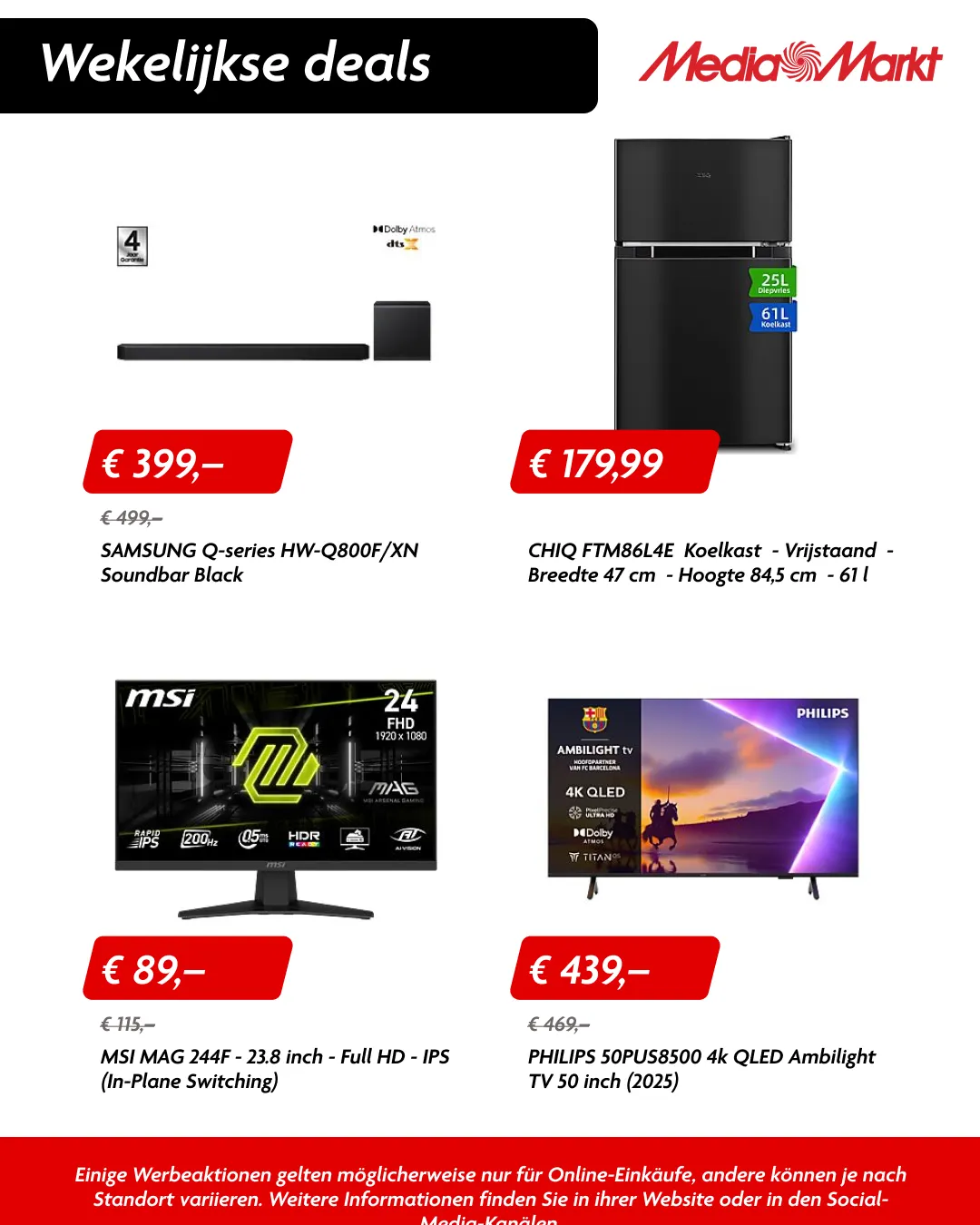 MediaMarkt Folder van 31 maart tot 20 april 2026 - Folder pagina 6