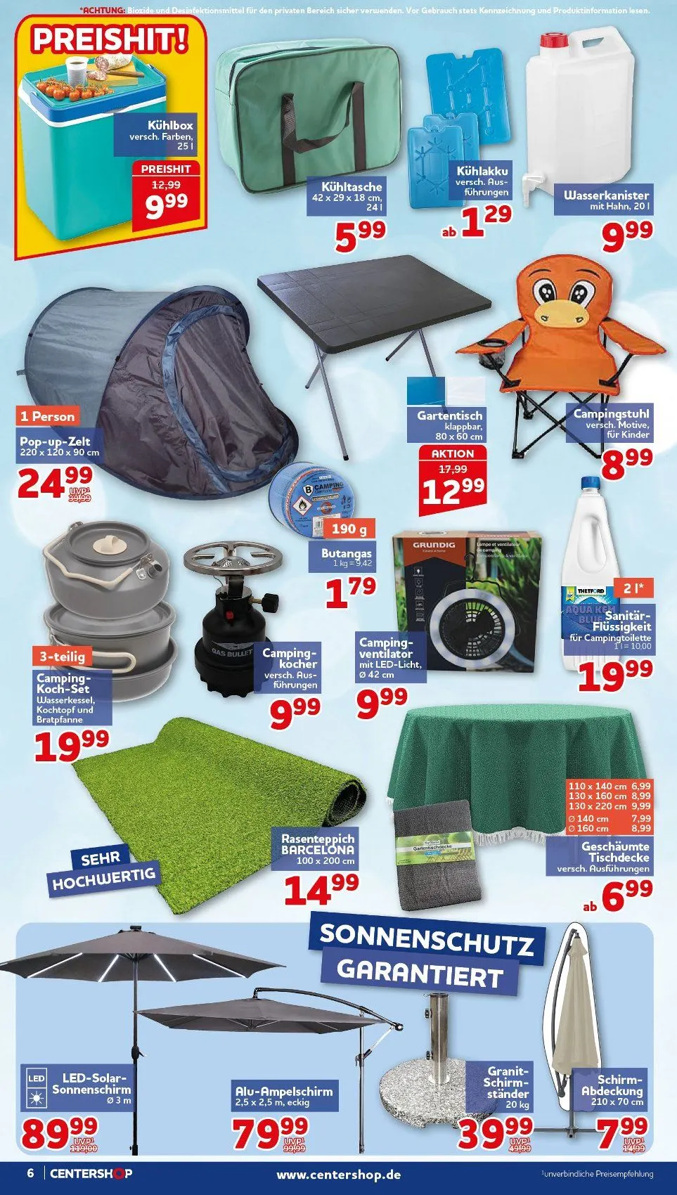 CENTERSHOP Angebote von 6. Juli bis 11. Juli 2026 - Prospekt seite 6