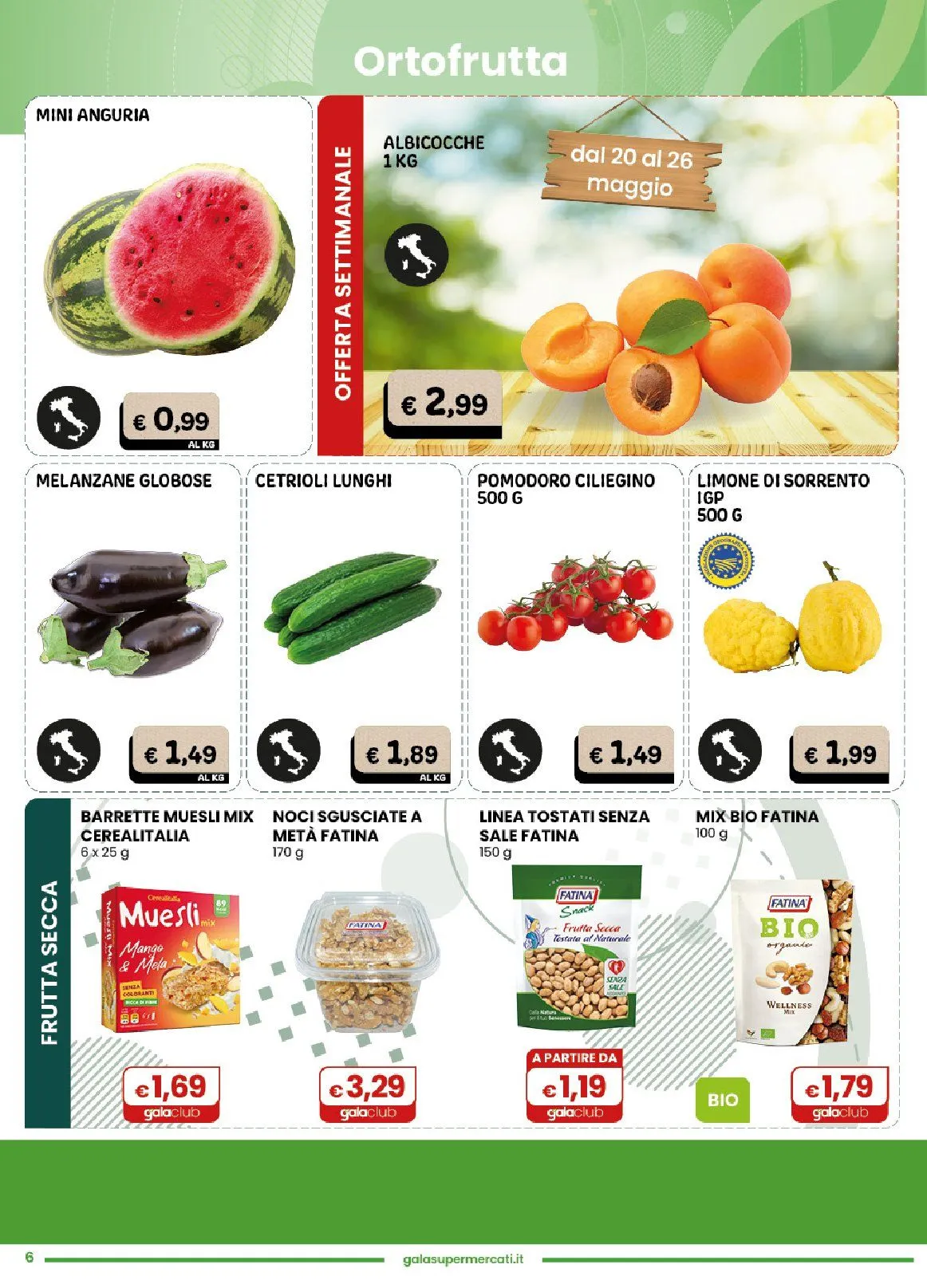 Volantini Gala Supermercati da 20 maggio a 2 giugno di 2026 - Pagina del volantino 6