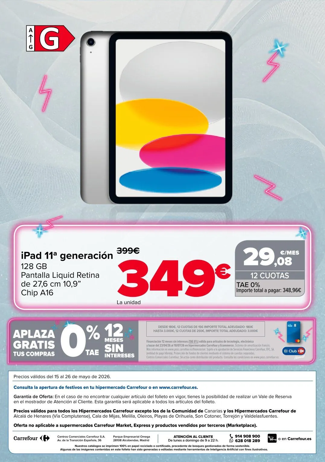 Catálogo de  Carrefour Ofertas 15 de mayo al 26 de mayo 2026 - Página 6