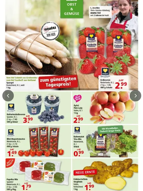 Multi Markt Prospekte von 20. April bis 25. April 2026 - Prospekt seite 6
