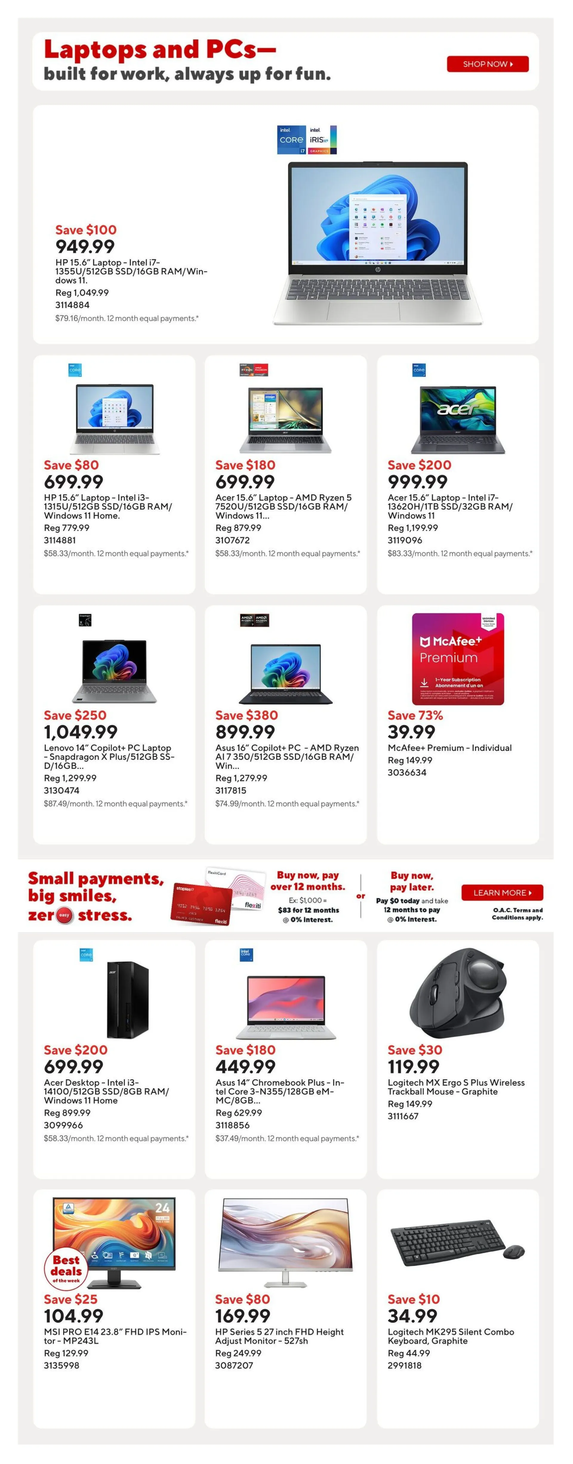 Staples Sales from April 27 to April 30 2026 - flyer page 6