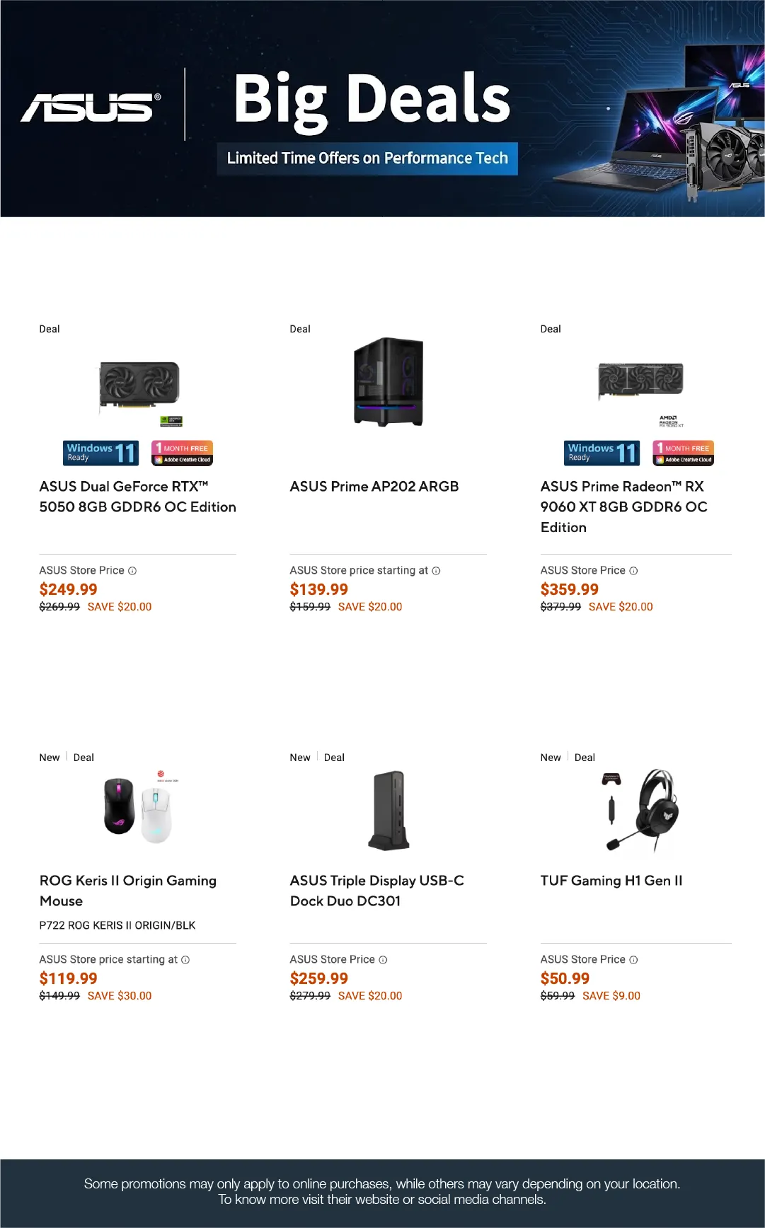 Weekly promotion Asus Sales spanning from November 19 to November 30 2025 - Page 5 for Catalogue 365