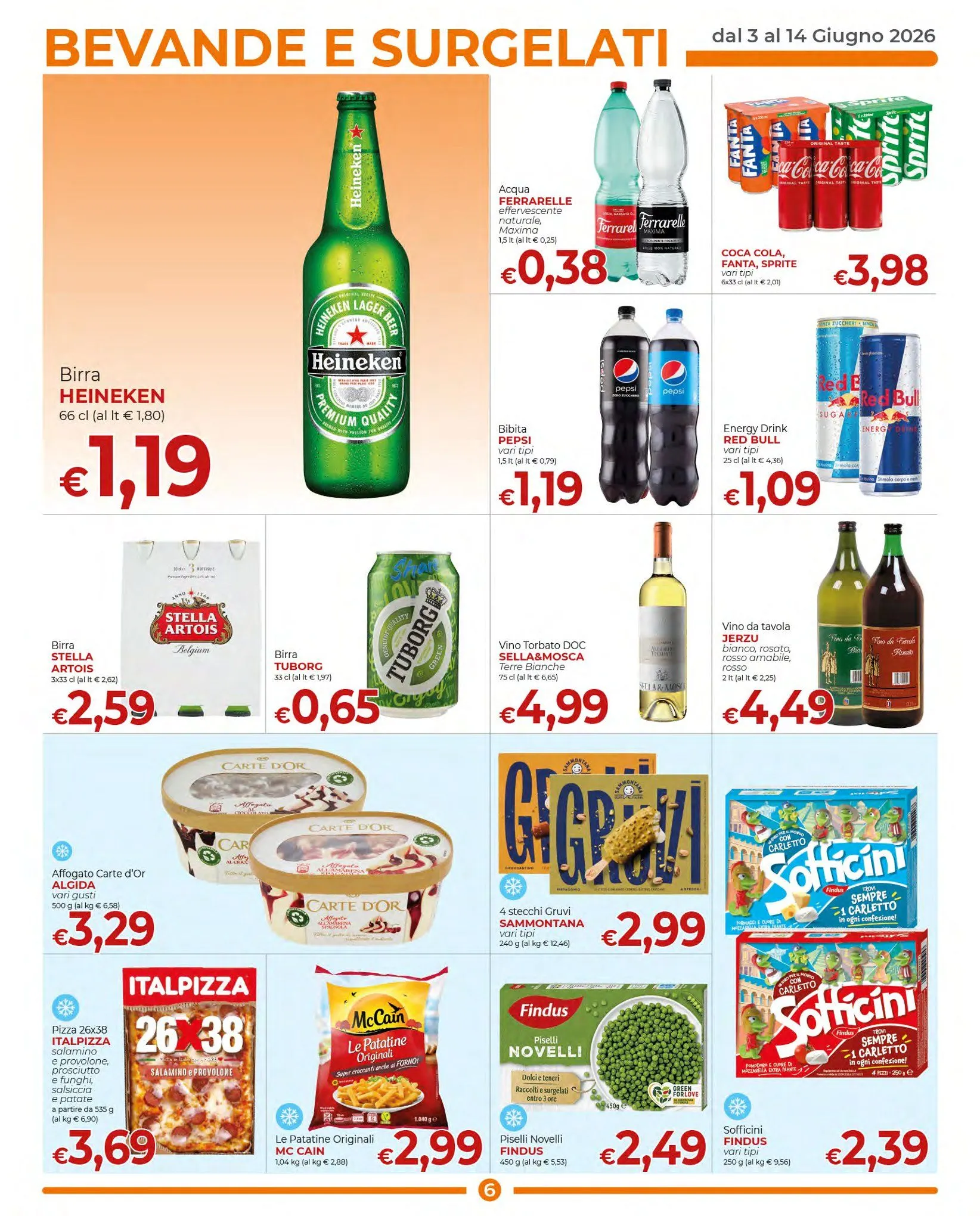 Volantini Supermercati Nonna Isa da 3 giugno a 14 giugno di 2026 - Pagina del volantino 6