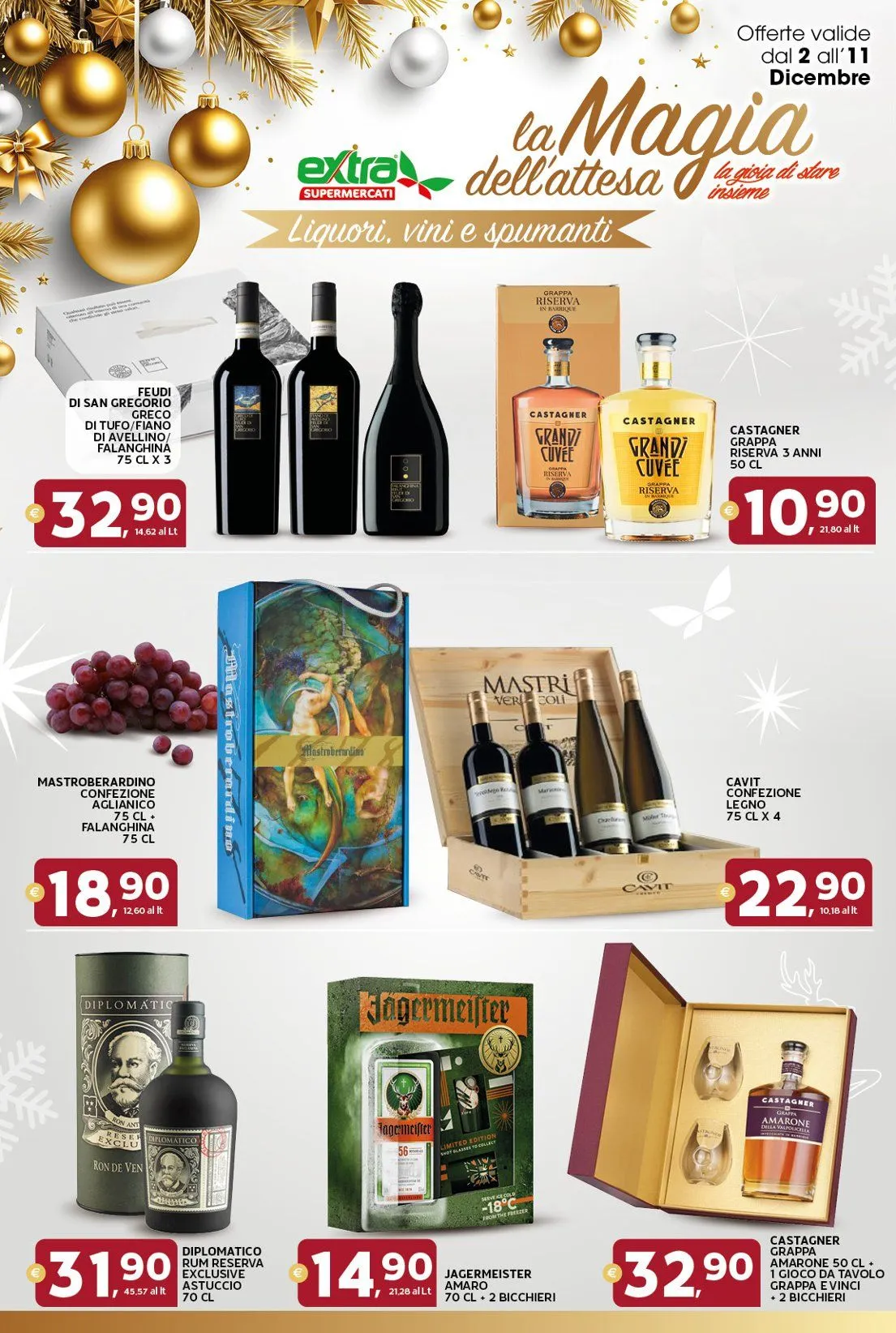 Extra Supermercati Volantino da 2 dicembre a 11 dicembre di 2025 - Pagina del volantino 6